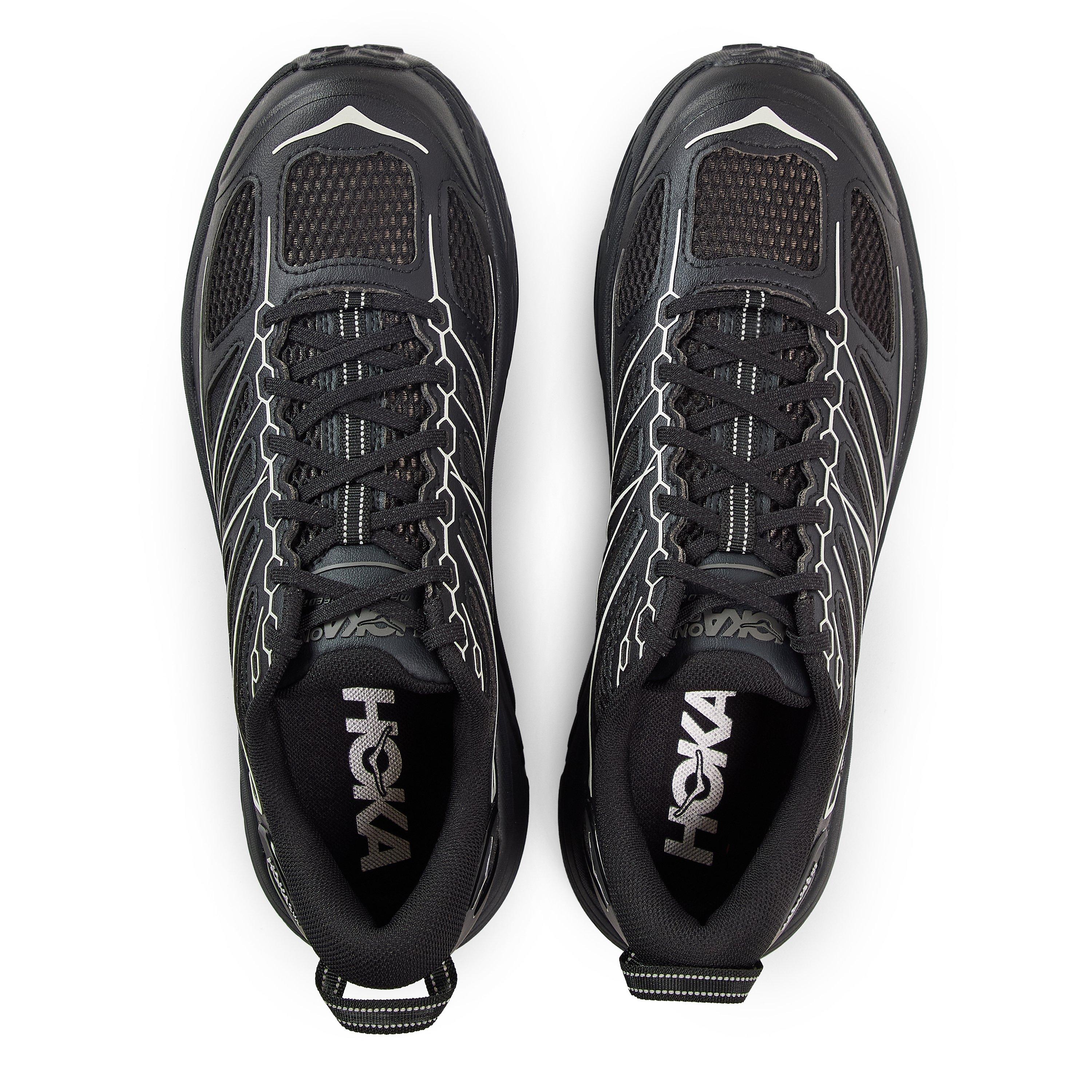 Black/Carbon - Hoka - Men's Off-Road Trail Running Shoes - 4