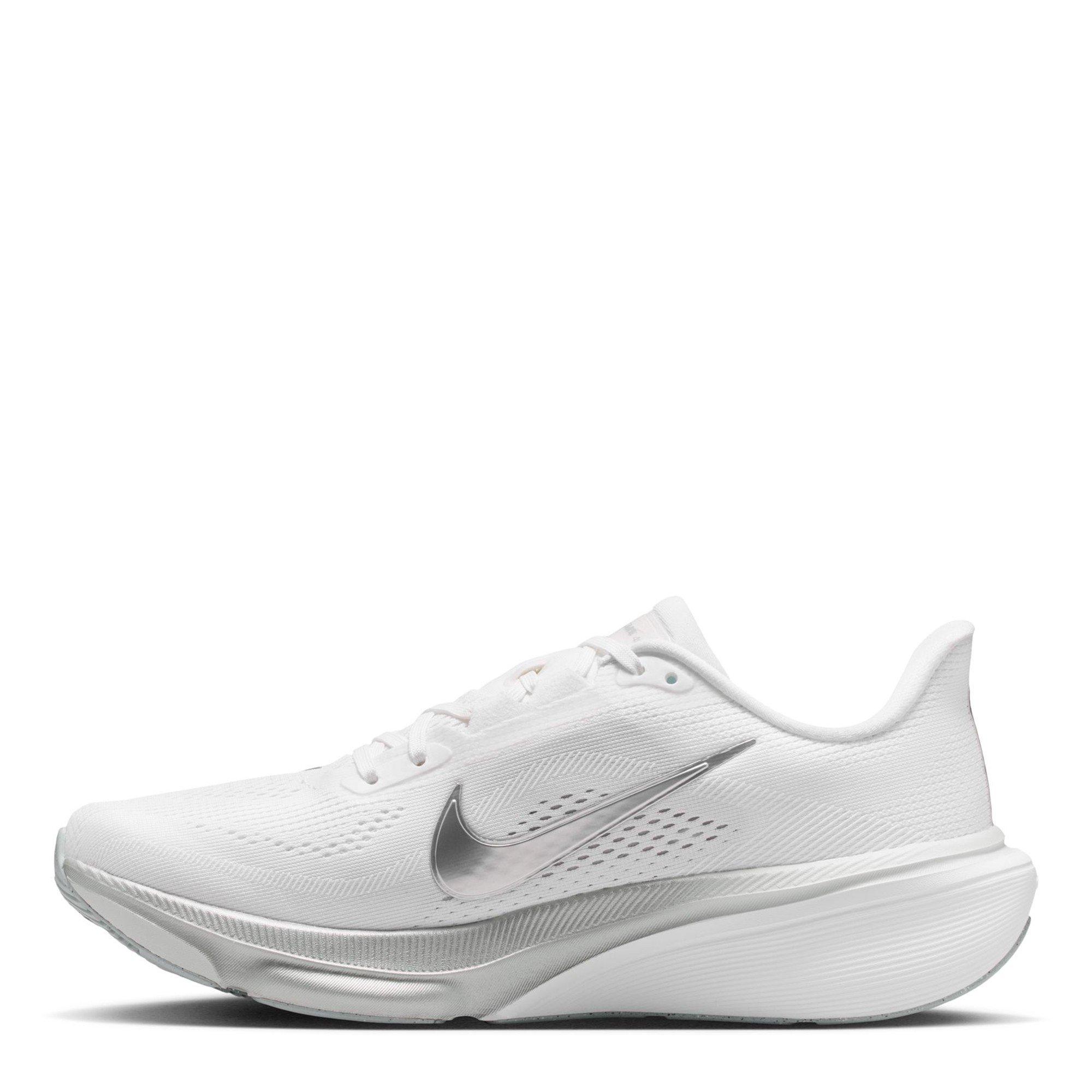 Hvid / Wolf Grey - Nike - Nike Pegasus 42 Womens Everyday Running Shoes - 2