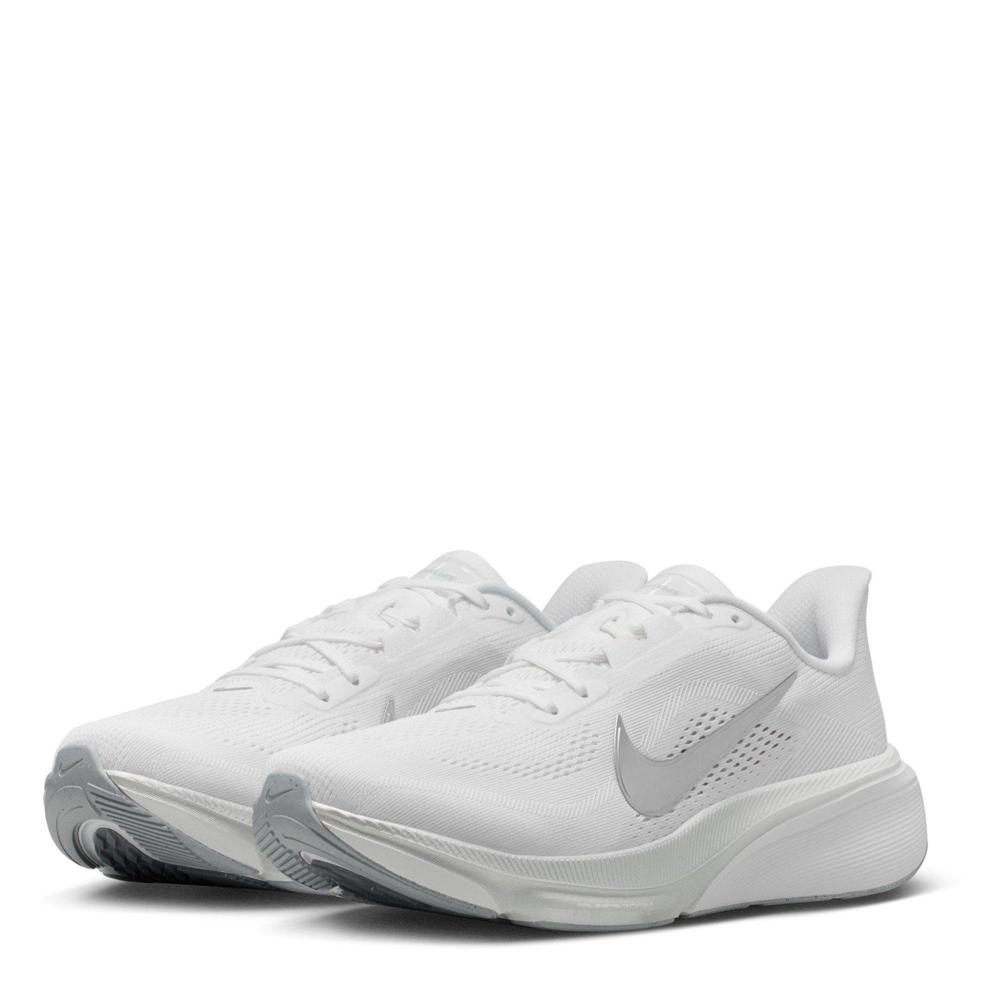 Hvid / Wolf Grey - Nike - Nike Pegasus 42 Womens Everyday Running Shoes - 4