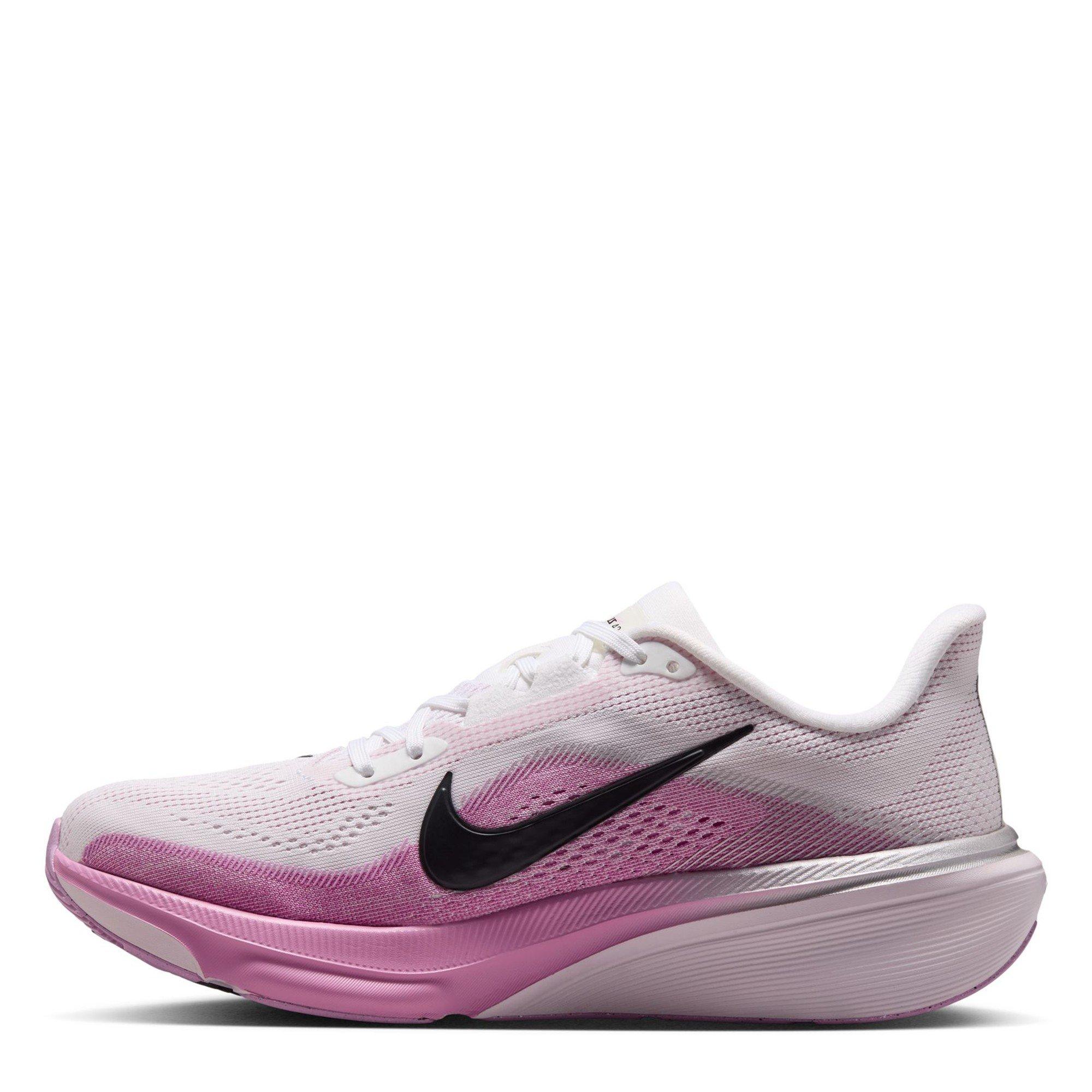 White/Black - Nike - Nike Pegasus 42 Womens Everyday Running Shoes - 2