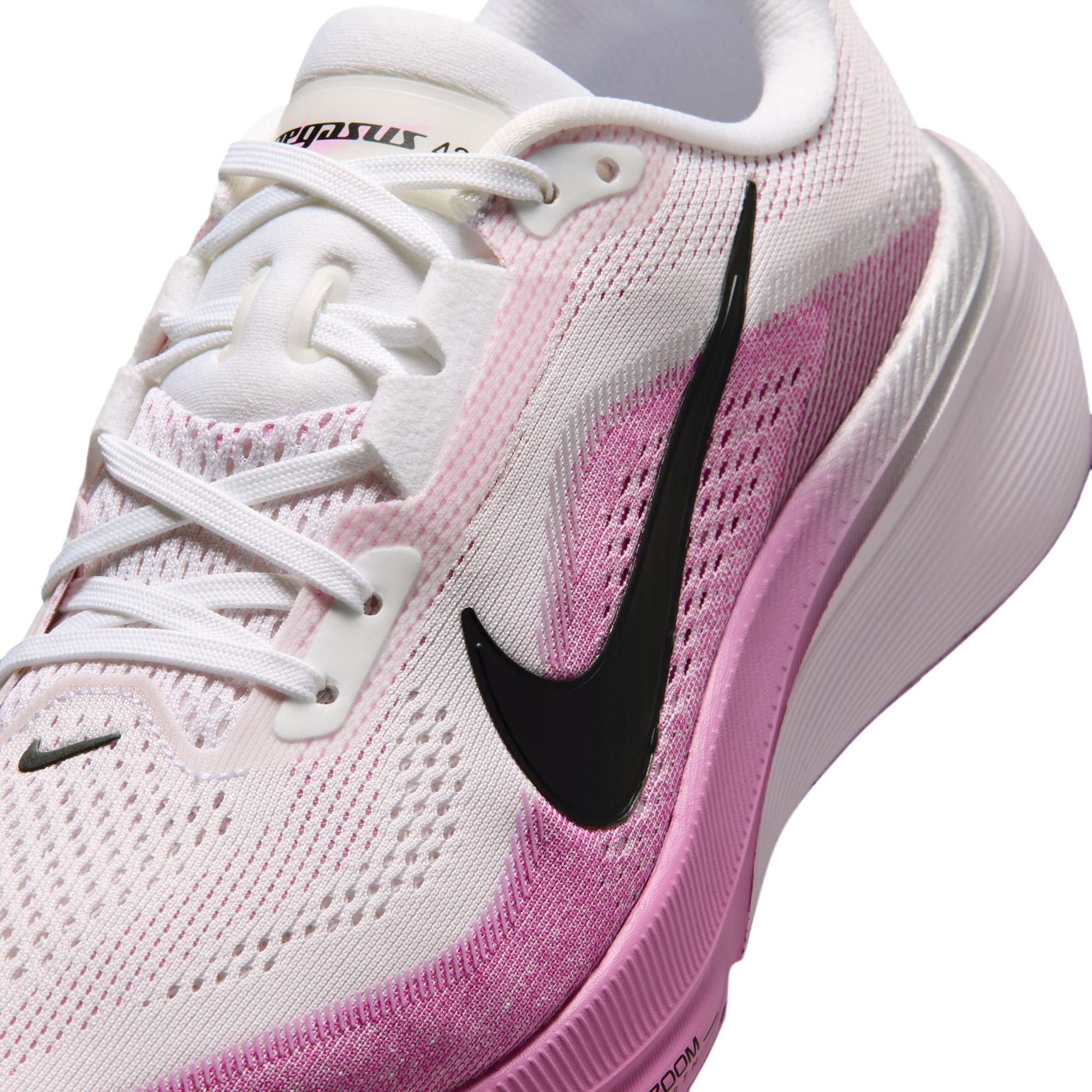 White/Black - Nike - Nike Pegasus 42 Womens Everyday Running Shoes - 8