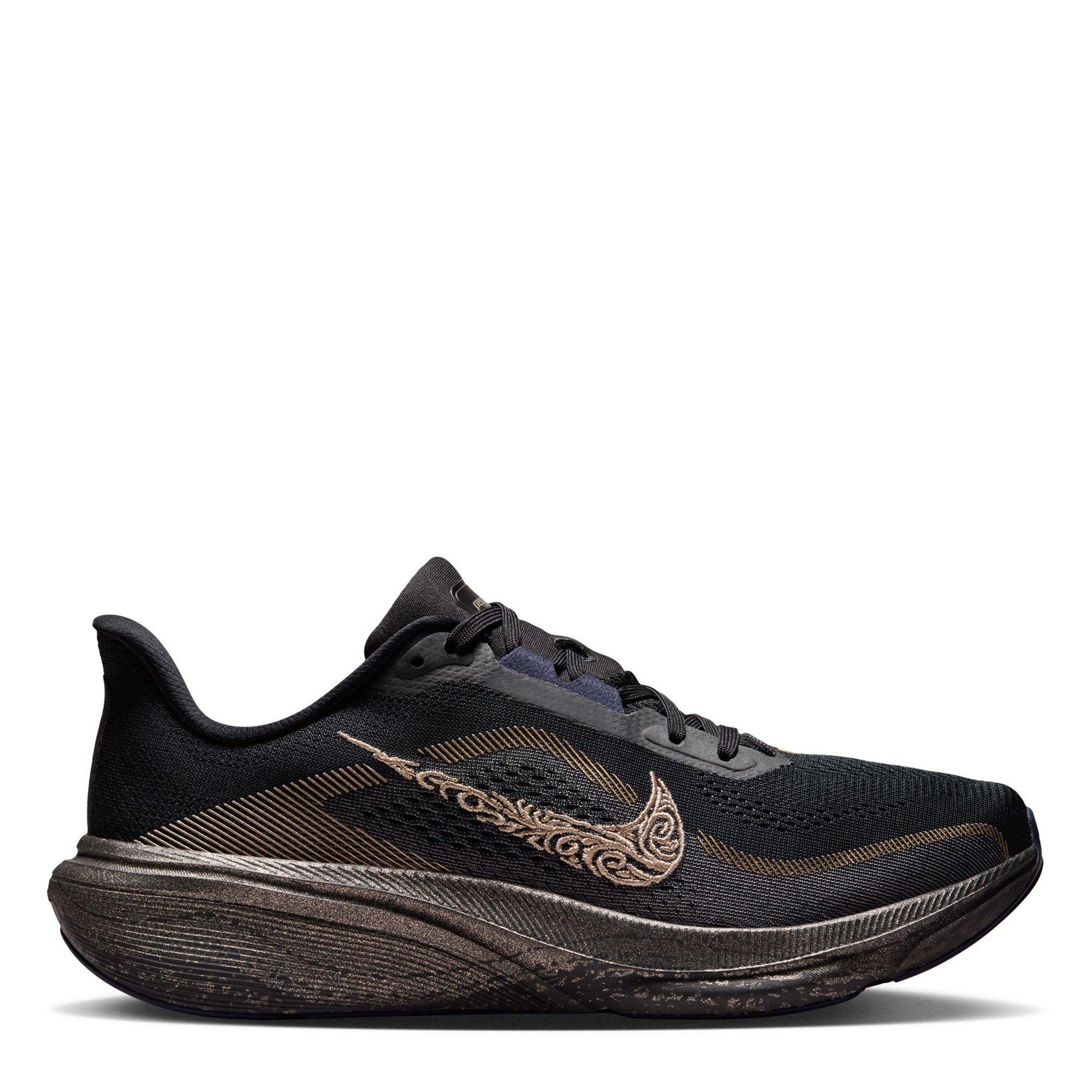 Nike Women's Pegasus 42 Everyday Running Shoes - Black/Blur - 5.5 (39)