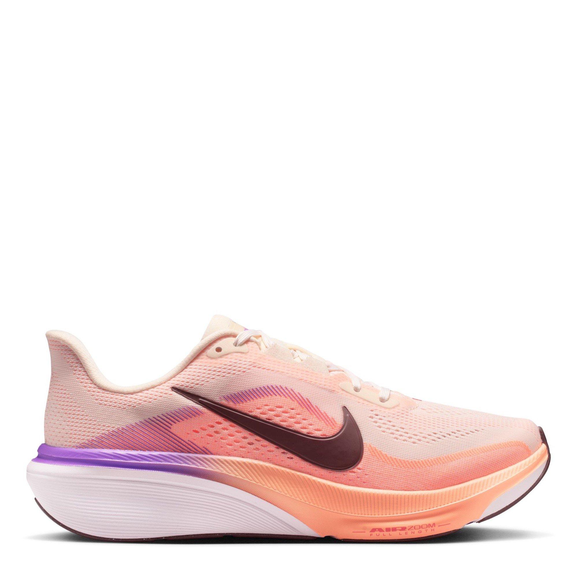 Nike Women's Pegasus 42 Everyday Running Shoes - Chalk/Violet - 6.5 (40.5)
