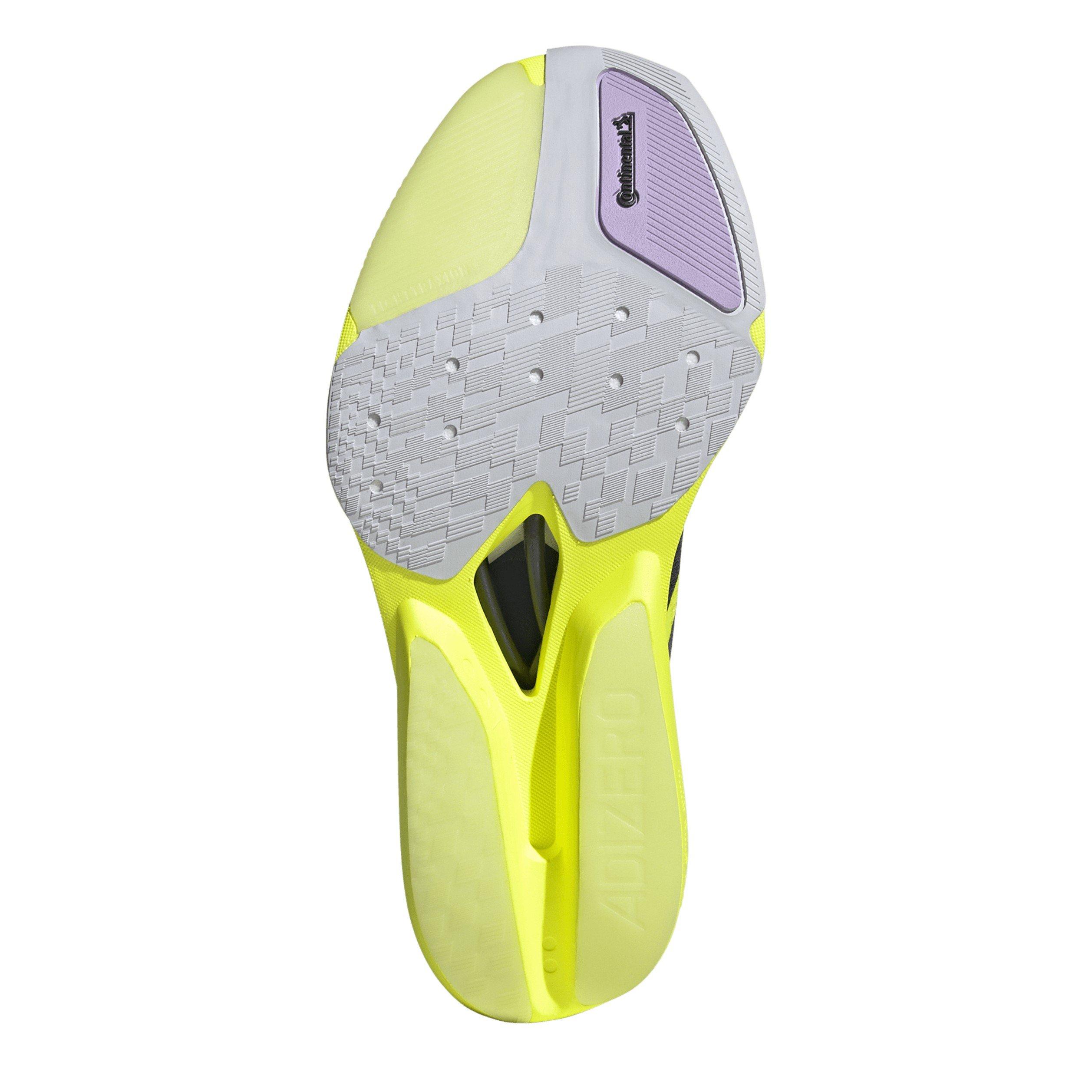 Solar Yellow - adidas - Unisex Prime X3 Strung Road Running Shoes - 6