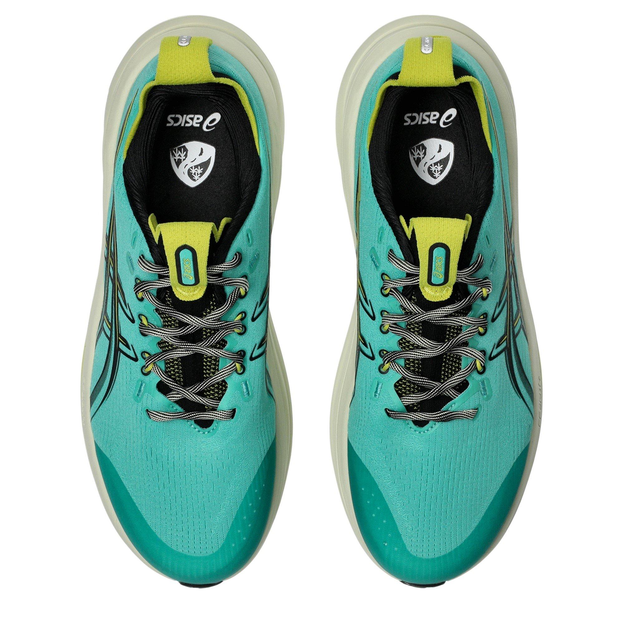 Green/Black - Asics - Gel-Nimbus 28 Tr Road Running Shoes Mens - 6