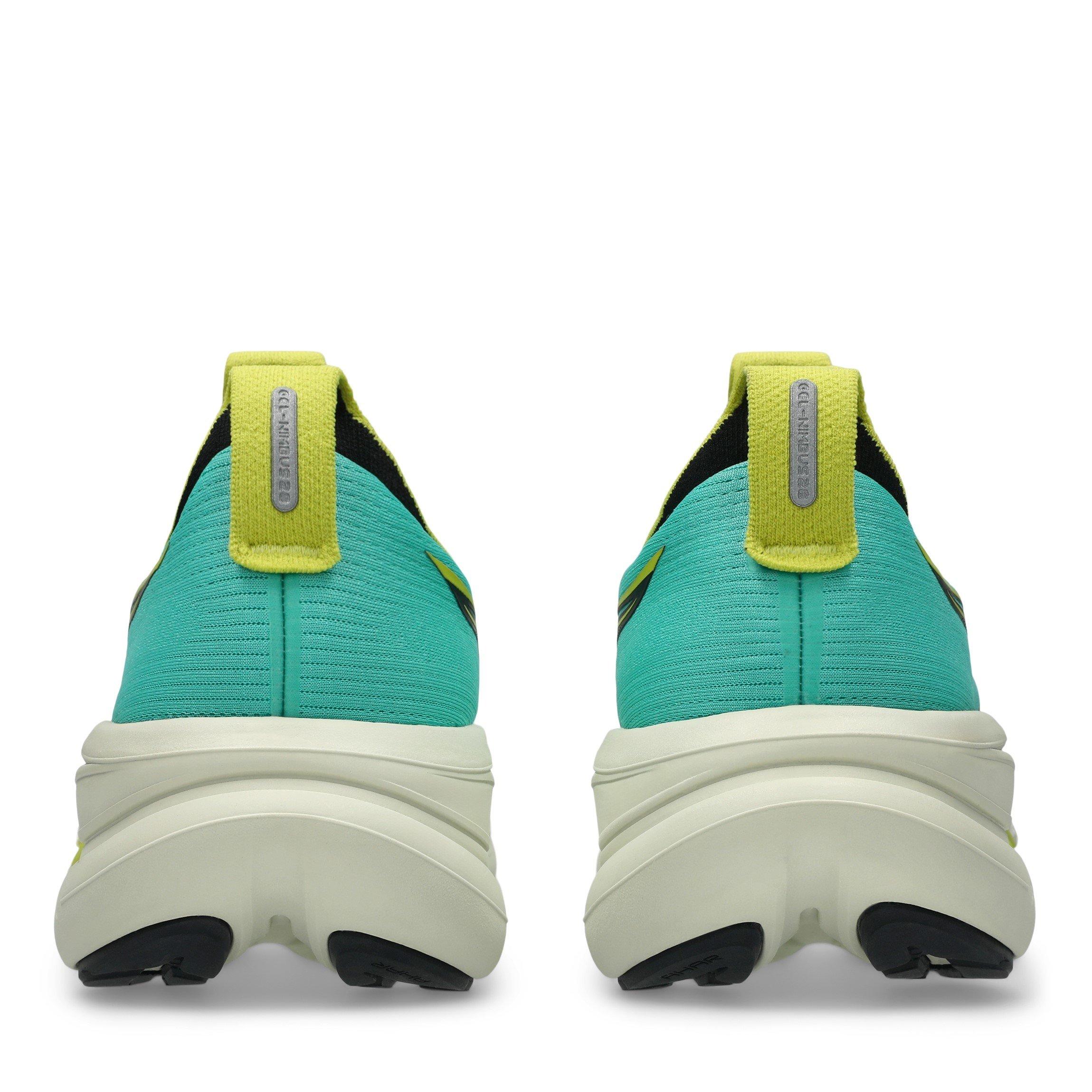 Green/Black - Asics - Gel-Nimbus 28 Tr Road Running Shoes Mens - 7