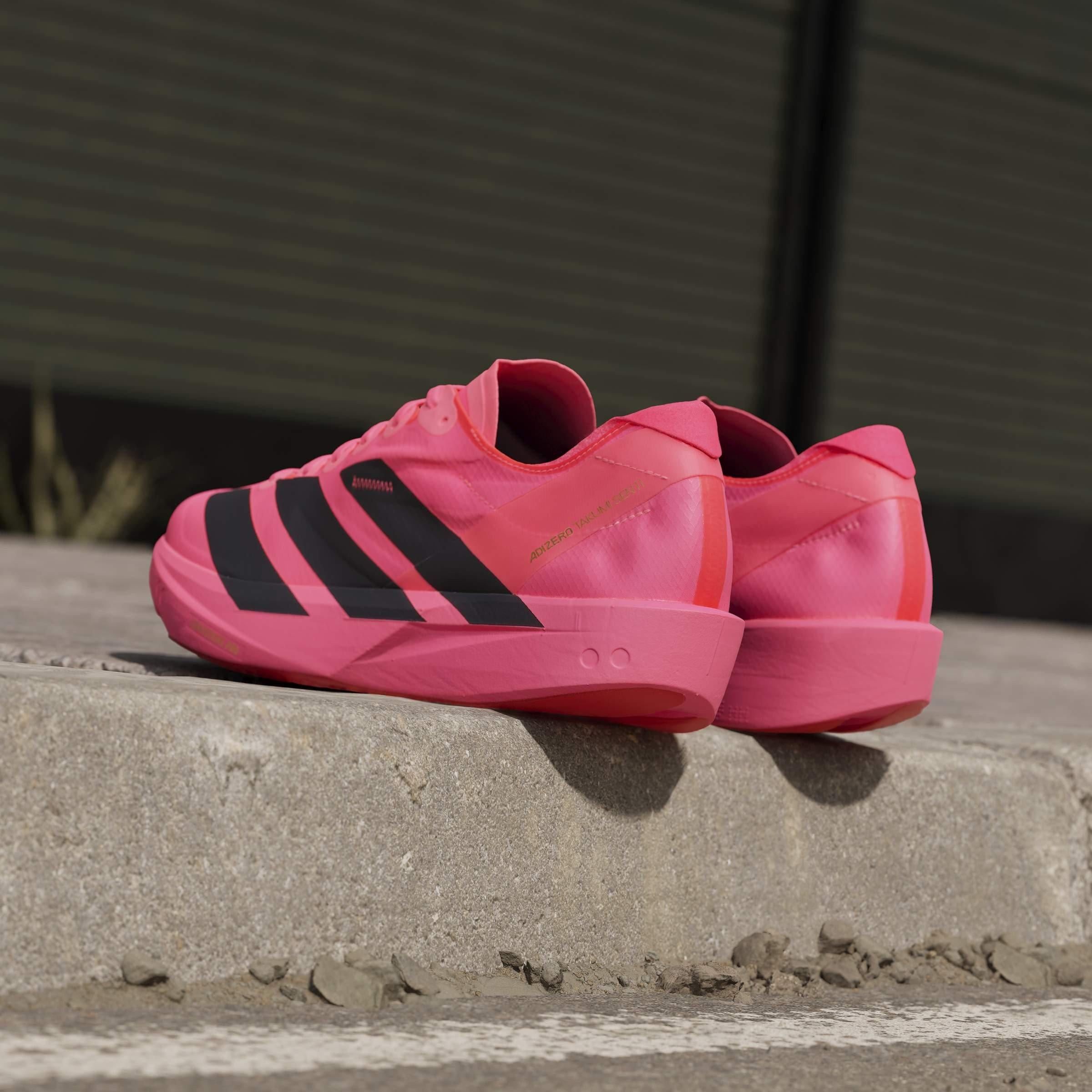 Solar Trb/Blck - adidas - Men's Takumi Sen 11 Road Running Shoes - 13