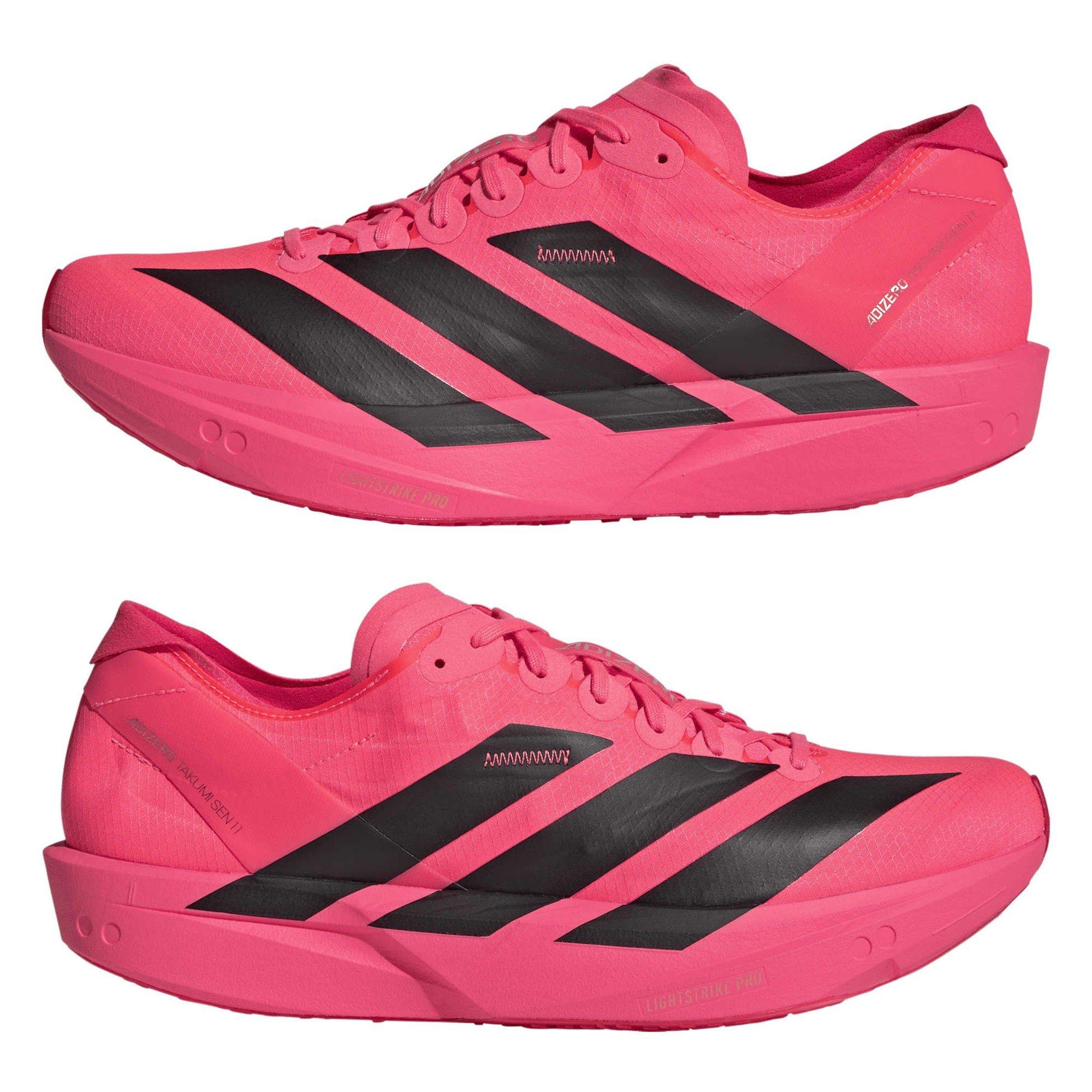 Solar Trb/Blck - adidas - Men's Takumi Sen 11 Road Running Shoes - 9