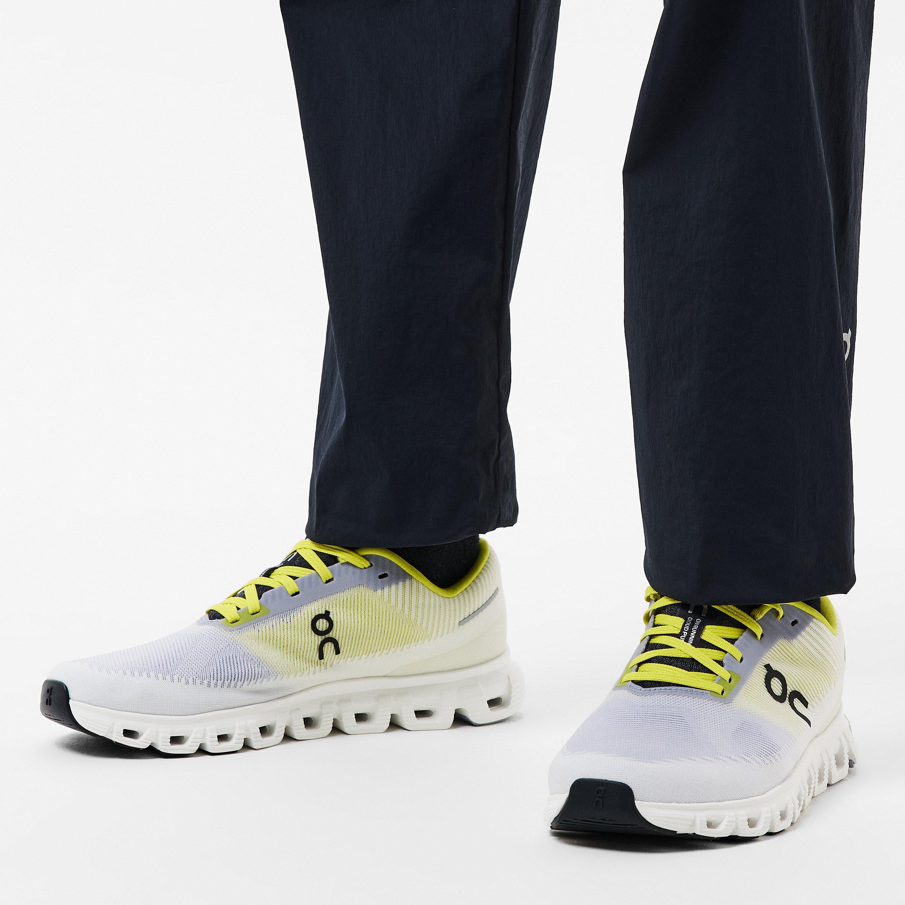 Lilac/Lime - On - Men's Cloud 6 Push Road Running Shoes - 3