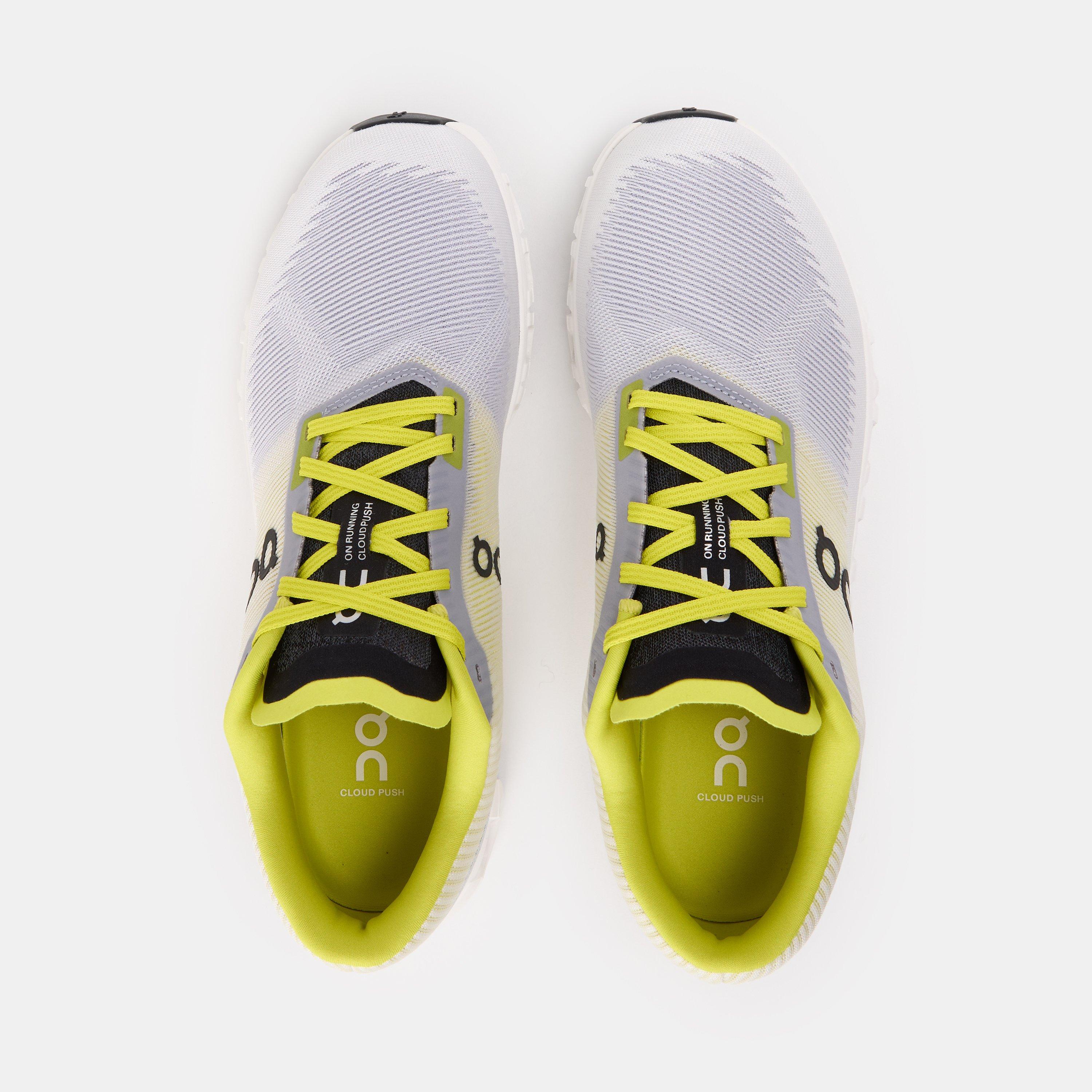 Lilac/Lime - On - Men's Cloud 6 Push Road Running Shoes - 5