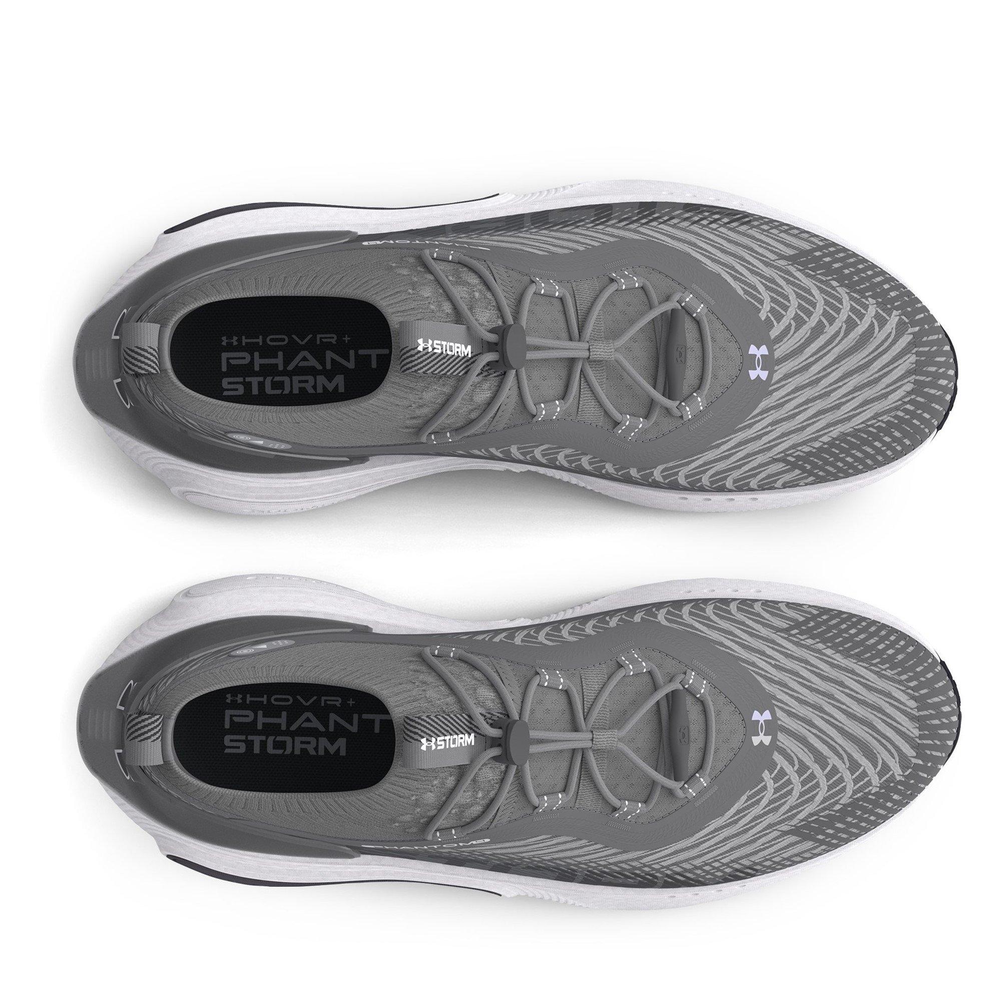 Grigio - Under Armour - Kids' Phantom Storm Everyday Stable Road Running Shoes - 4