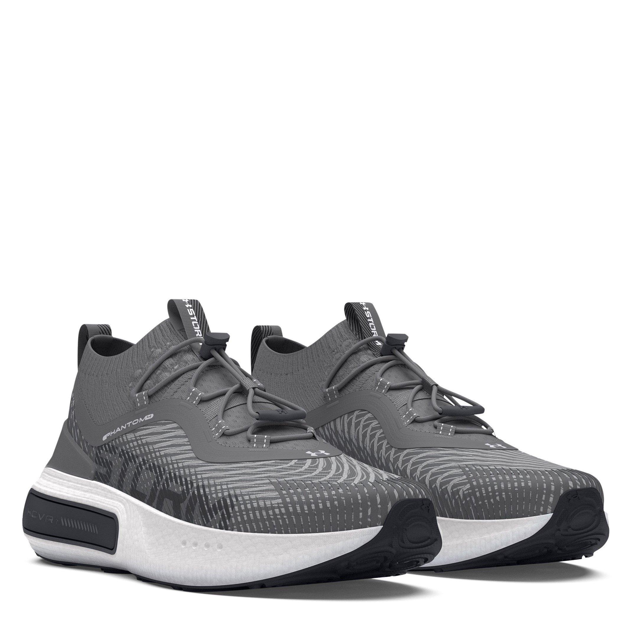 Grigio - Under Armour - Kids' Phantom Storm Everyday Stable Road Running Shoes - 5