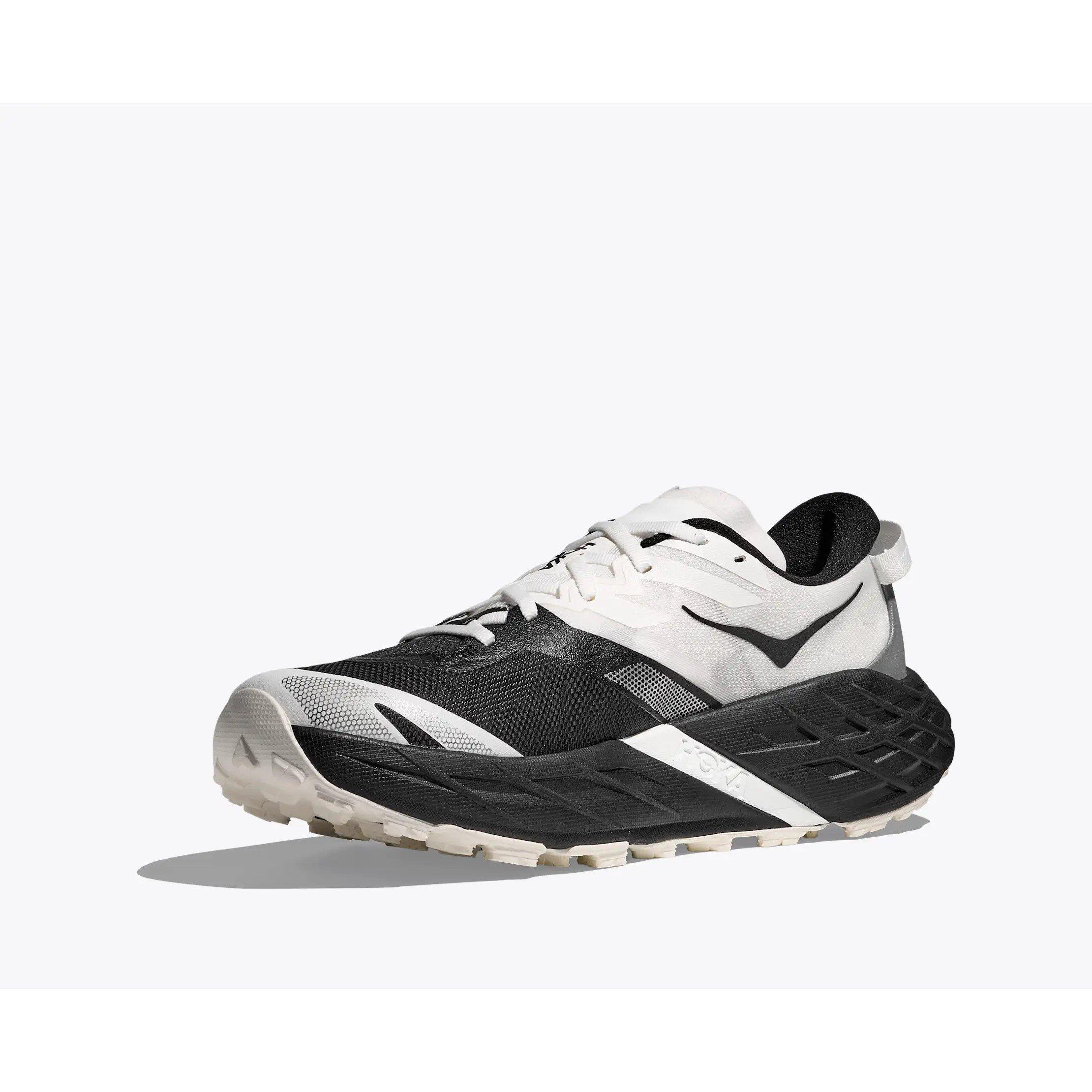 Black/White - Hoka - Women's Speedgoat 7 Trail Running Shoes - 3