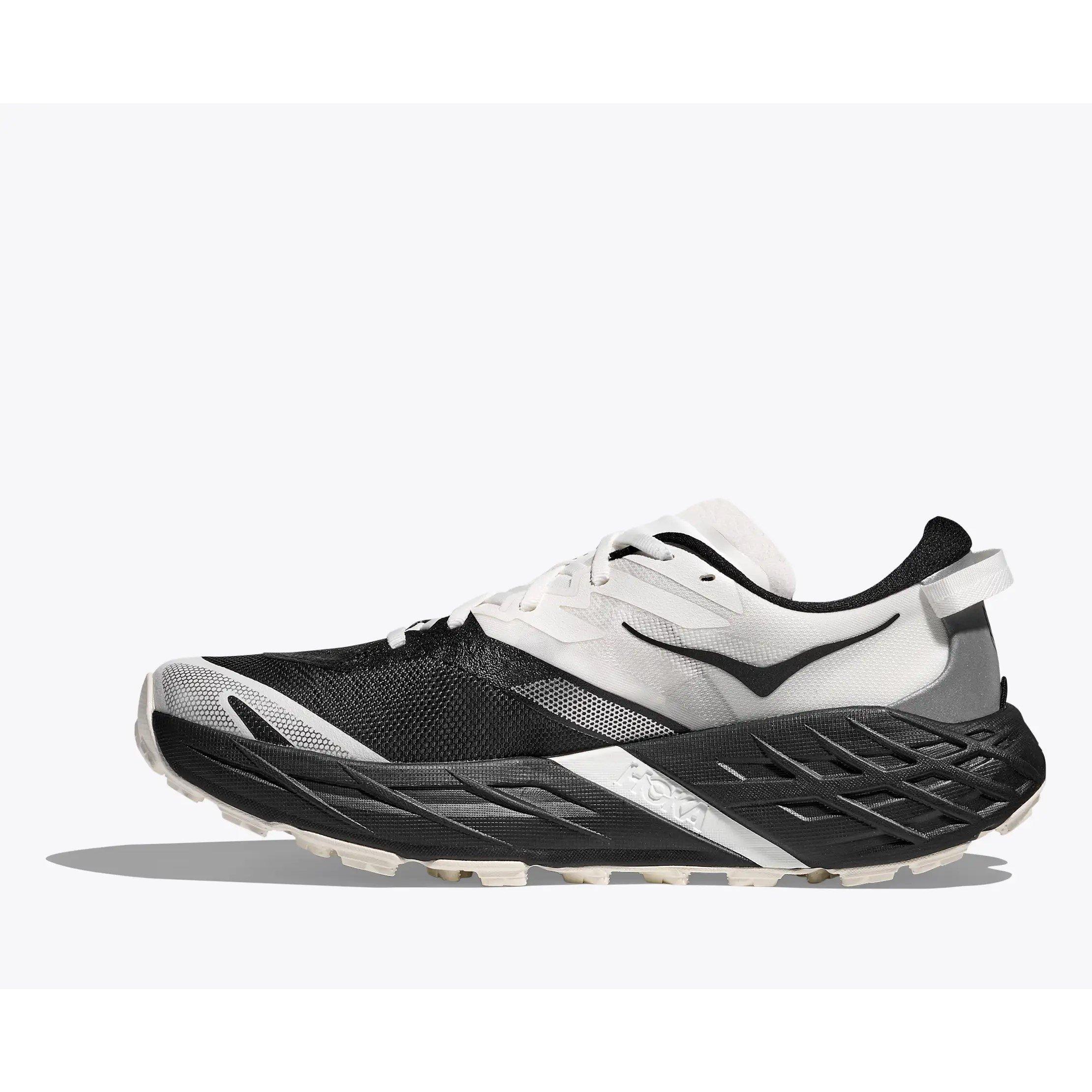 Black/White - Hoka - Women's Speedgoat 7 Trail Running Shoes - 8