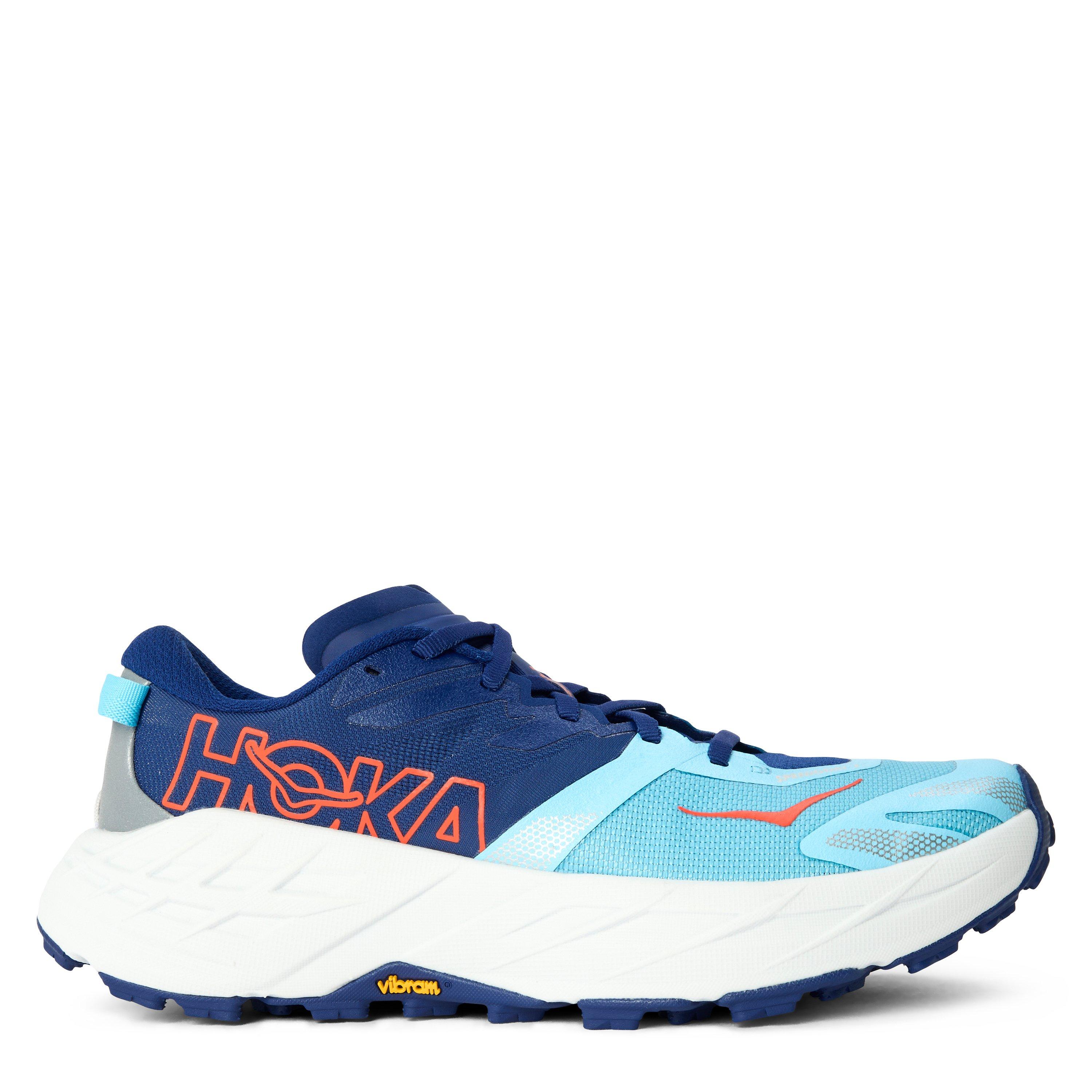 Hoka Women's Speedgoat 7 Trail Running Shoes - Blue/Grey - 7 (40.7)