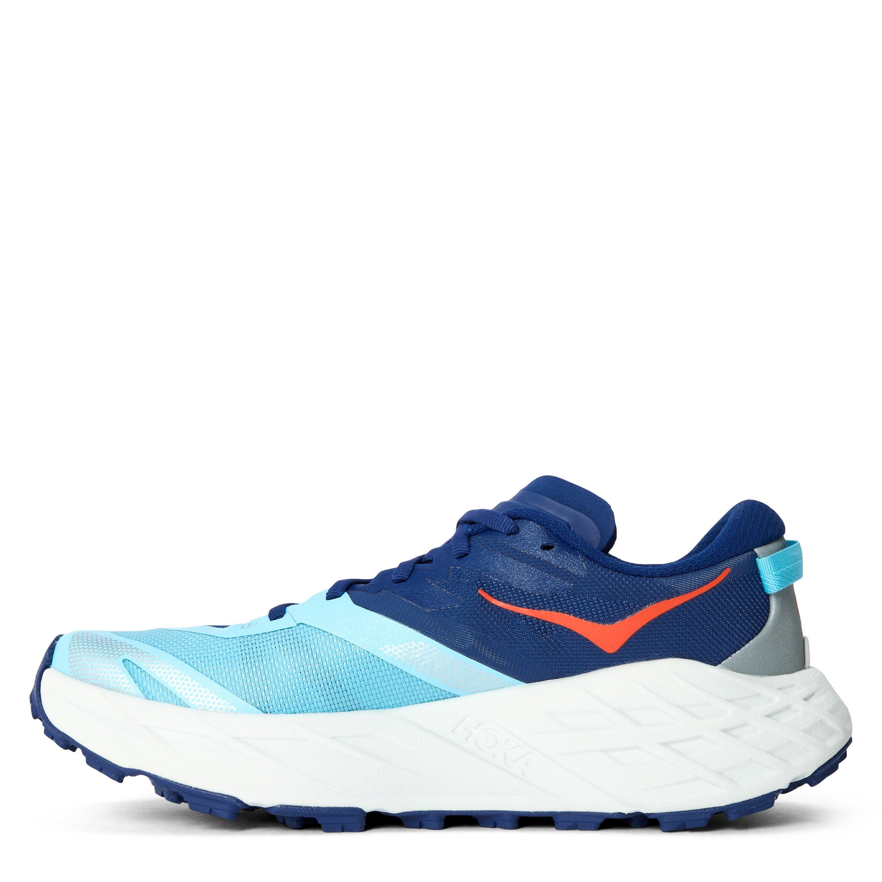 Blue/Grey - Hoka - Women's Speedgoat 7 Trail Running Shoes - 2