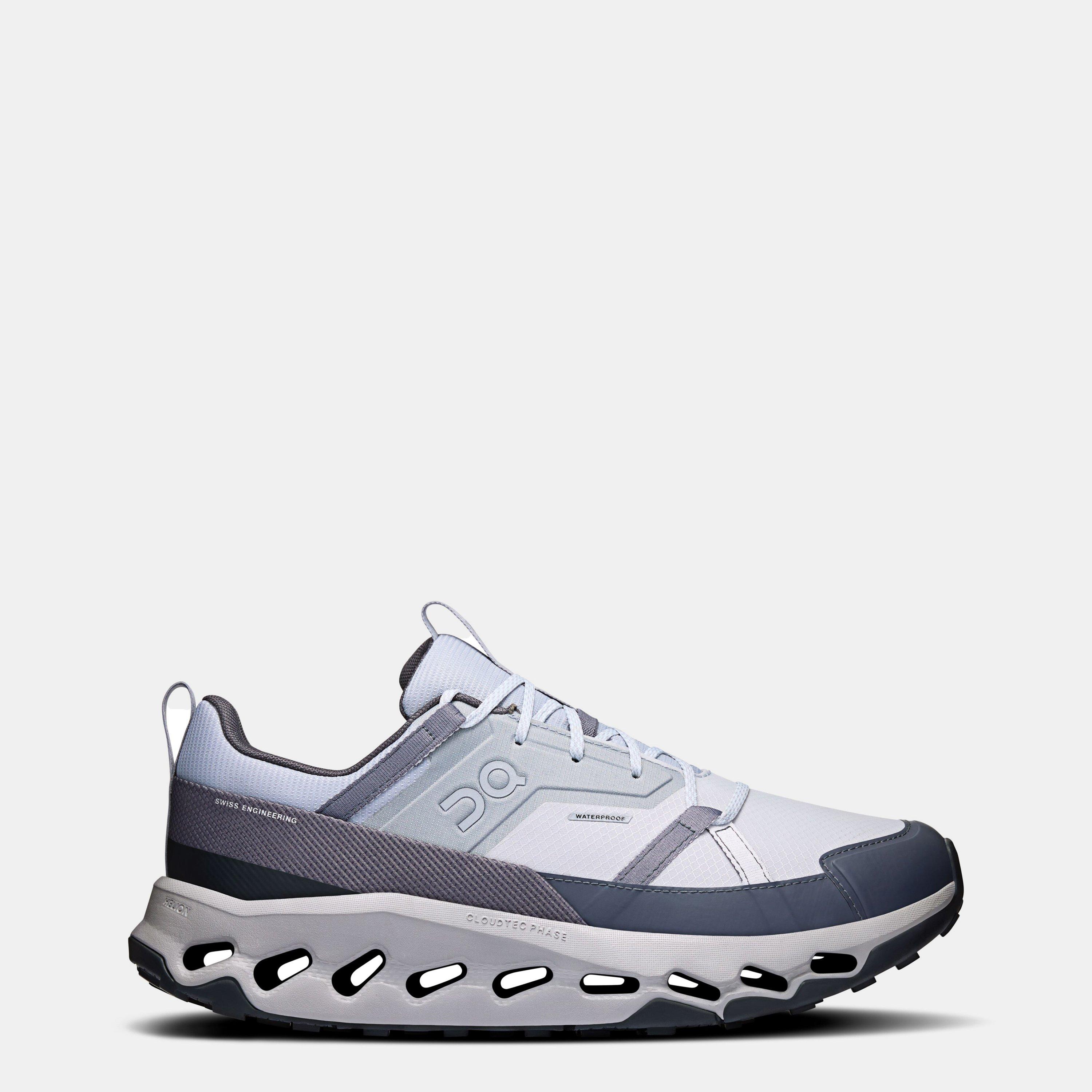 On Mens Cloudhorizon Waterproof Trail Running Shoes - Glacier/Alloy - Size 7 (40.5)