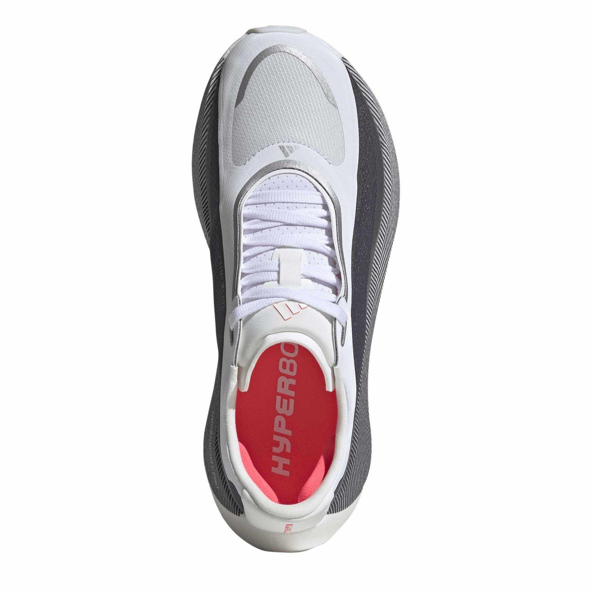White/Onix - adidas - Women's Hyperboost Edge Road Running Shoes - 5