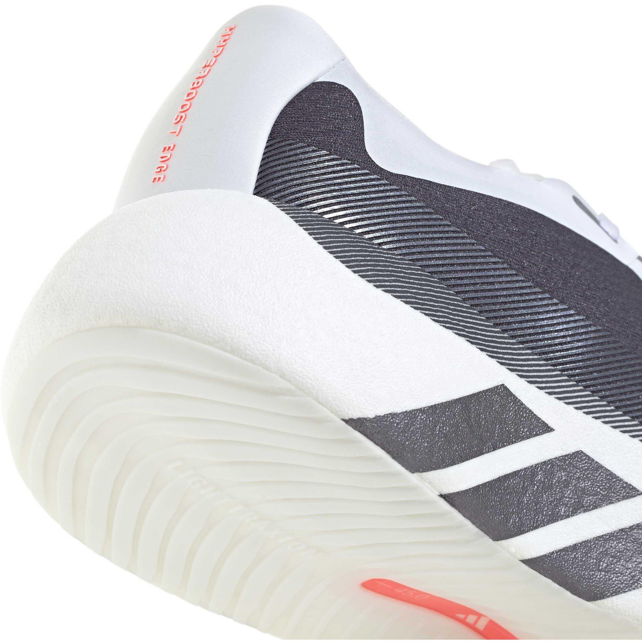 White/Onix - adidas - Women's Hyperboost Edge Road Running Shoes - 8