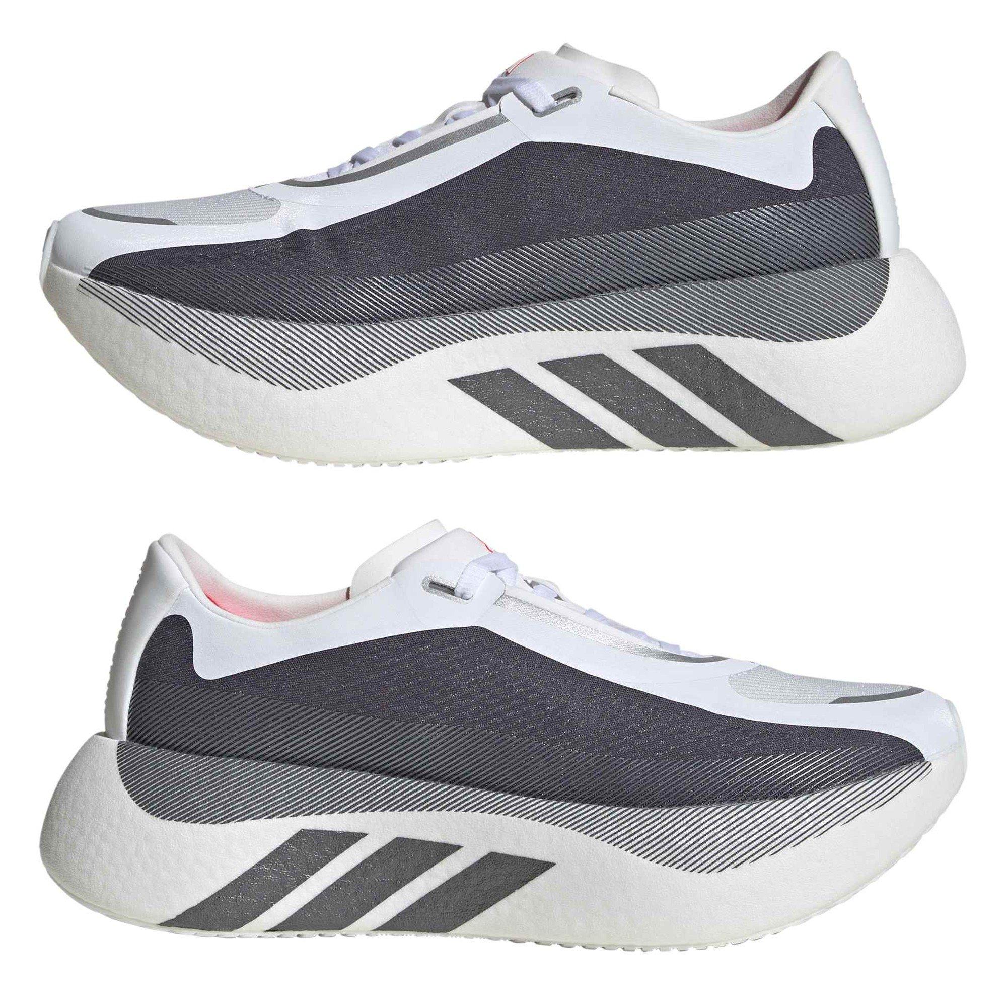 White/Onix - adidas - Women's Hyperboost Edge Road Running Shoes - 9