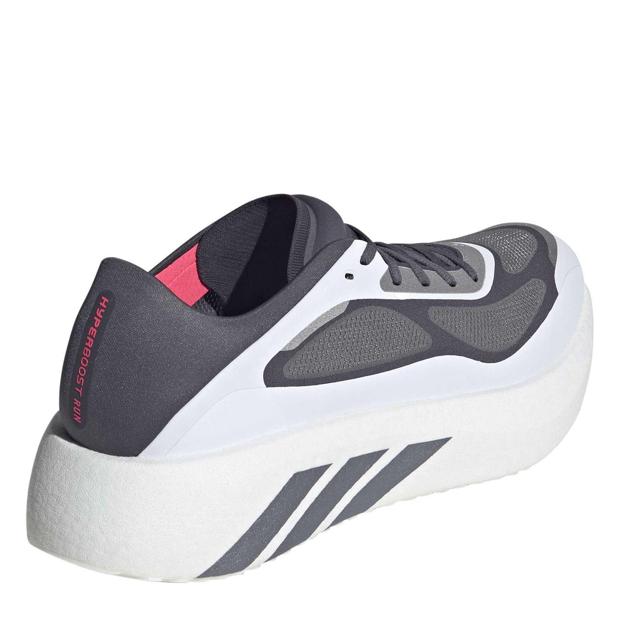 White/Onix - adidas - Men's Hyperboost Run Road Running Shoes - 4