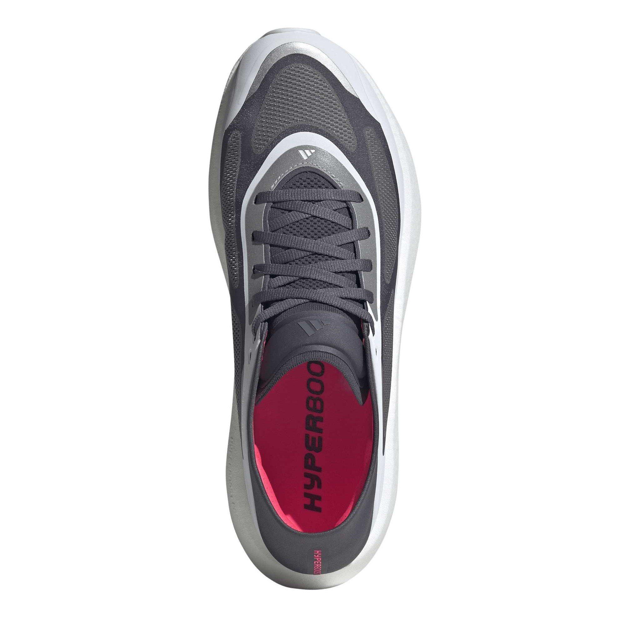 White/Onix - adidas - Men's Hyperboost Run Road Running Shoes - 5