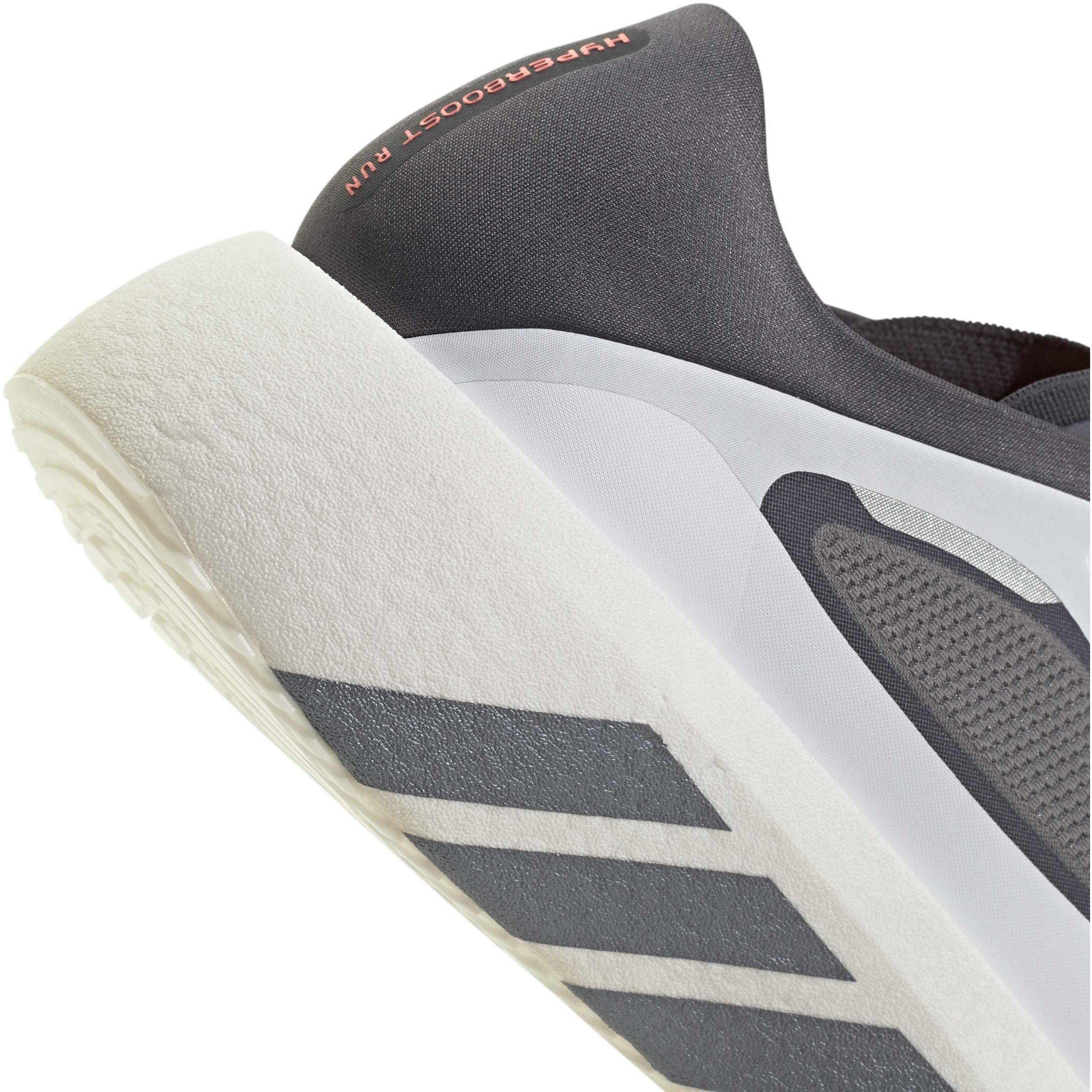 White/Onix - adidas - Men's Hyperboost Run Road Running Shoes - 8