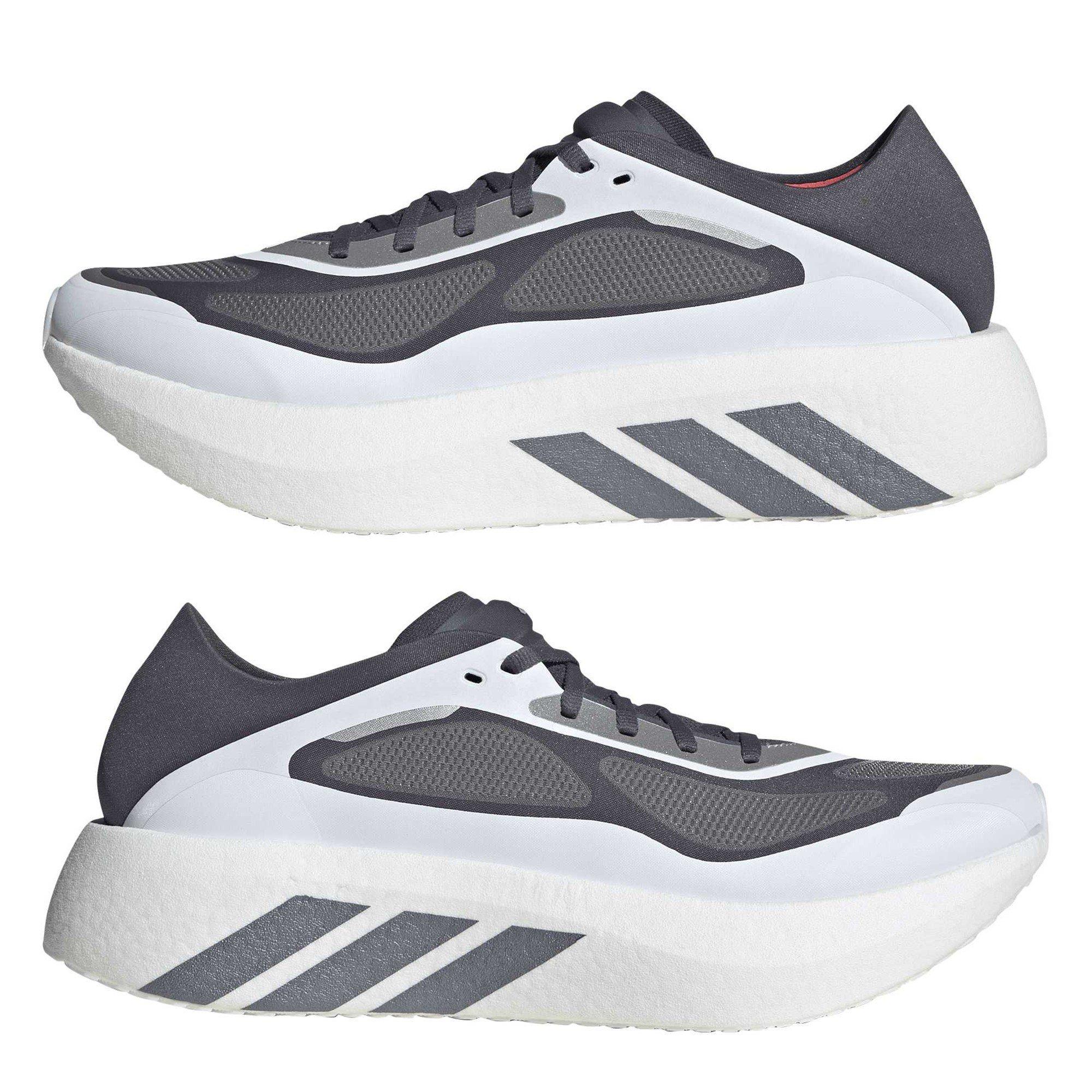 White/Onix - adidas - Men's Hyperboost Run Road Running Shoes - 9