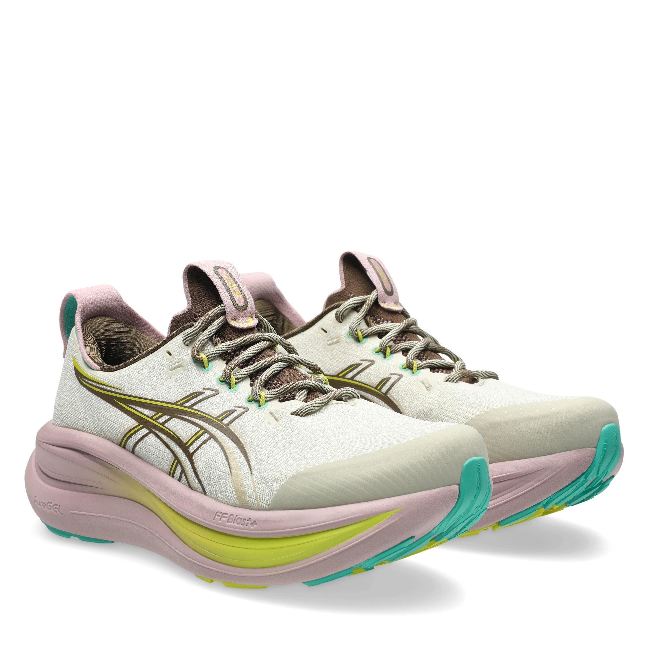 Pó/Argila - Asics - Gel-Nimbus 28 Tr Road Running Shoes Womens - 4