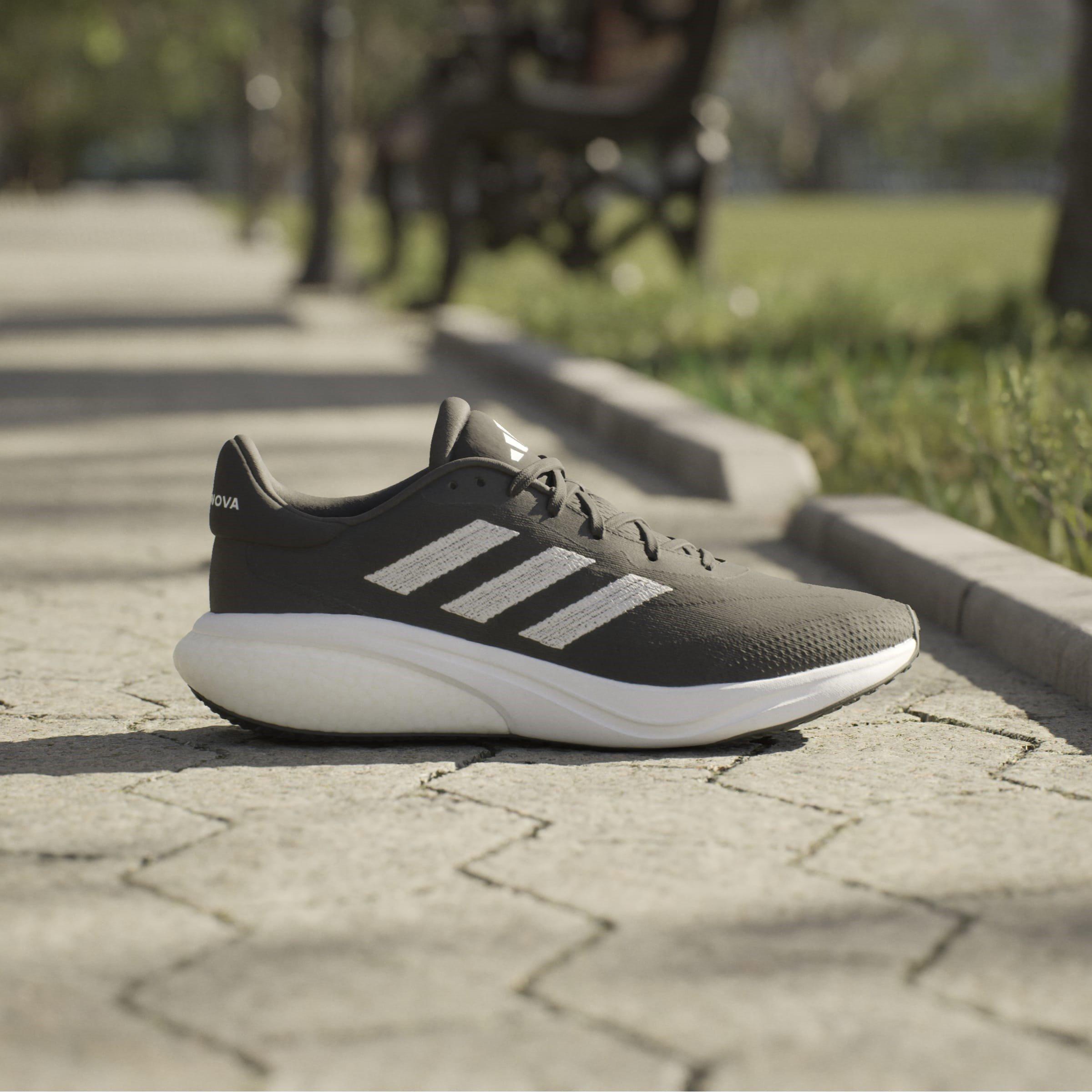 C.Blk/Wht/Black - adidas - Supernova 3 Mens Running Shoes - 11