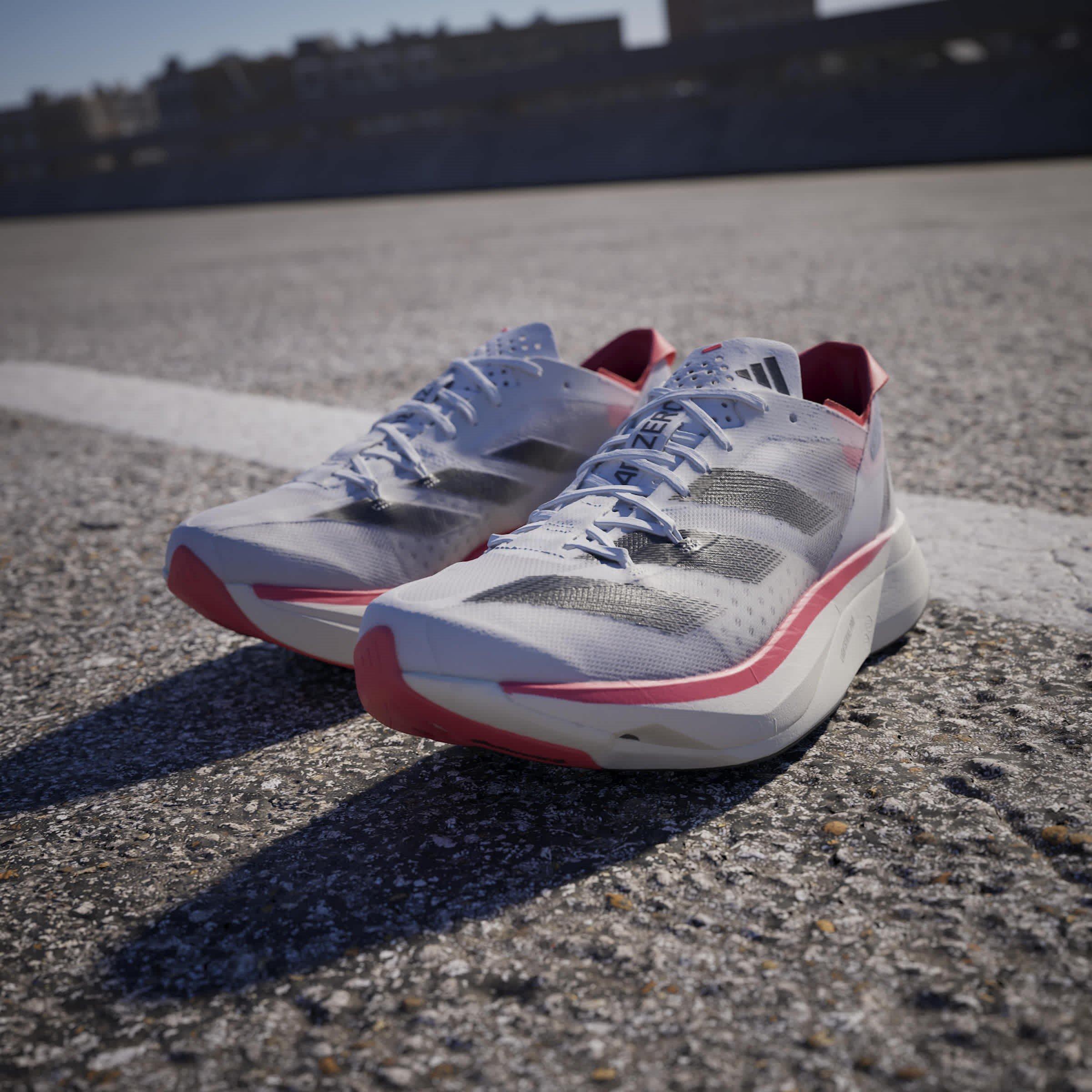 Ftwr White/Core - adidas - Adizero Adios Pro 3 M Road Running Shoes Unisex Kids - 15