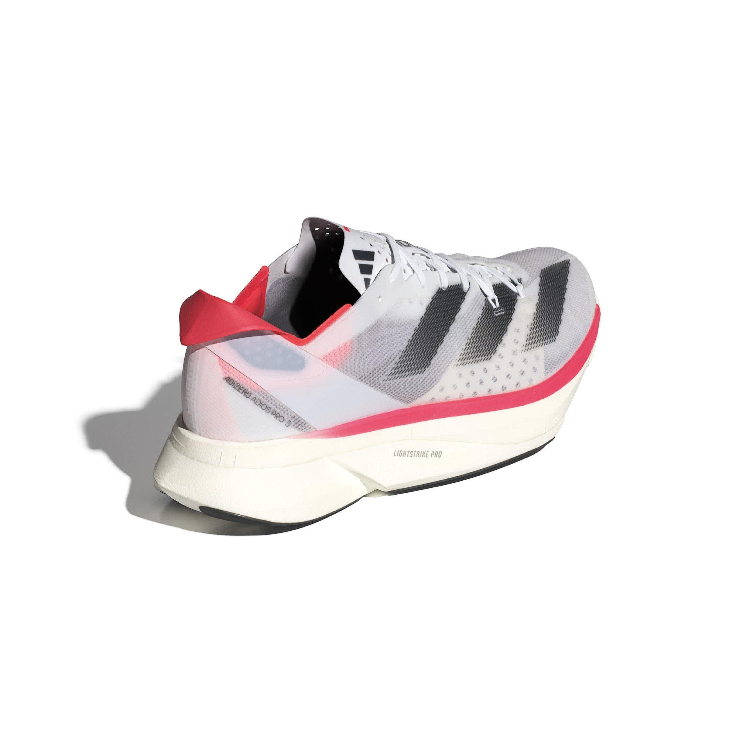 Ftwr White/Core - adidas - Adizero Adios Pro 3 M Road Running Shoes Unisex Kids - 5