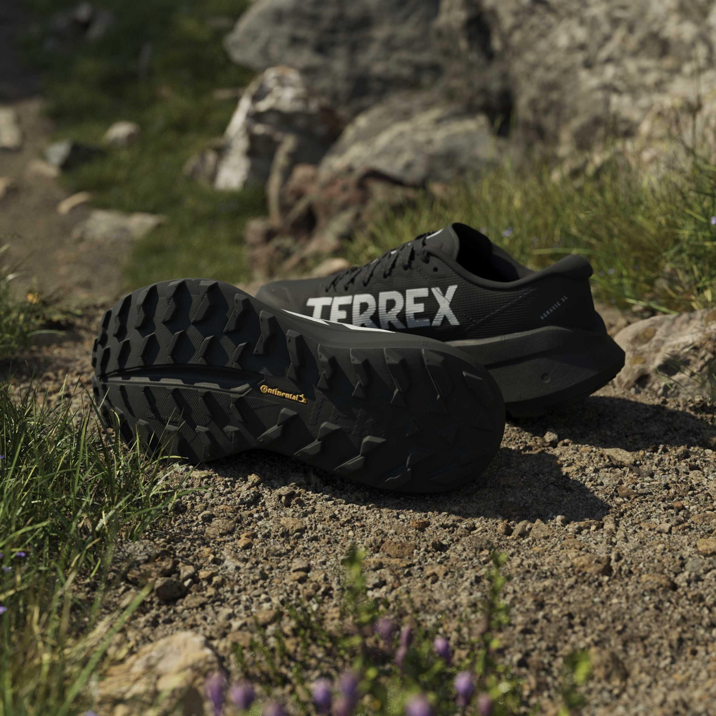 Core Black - adidas - Women's Terrex Agravic SL Trail Running Shoes - 11