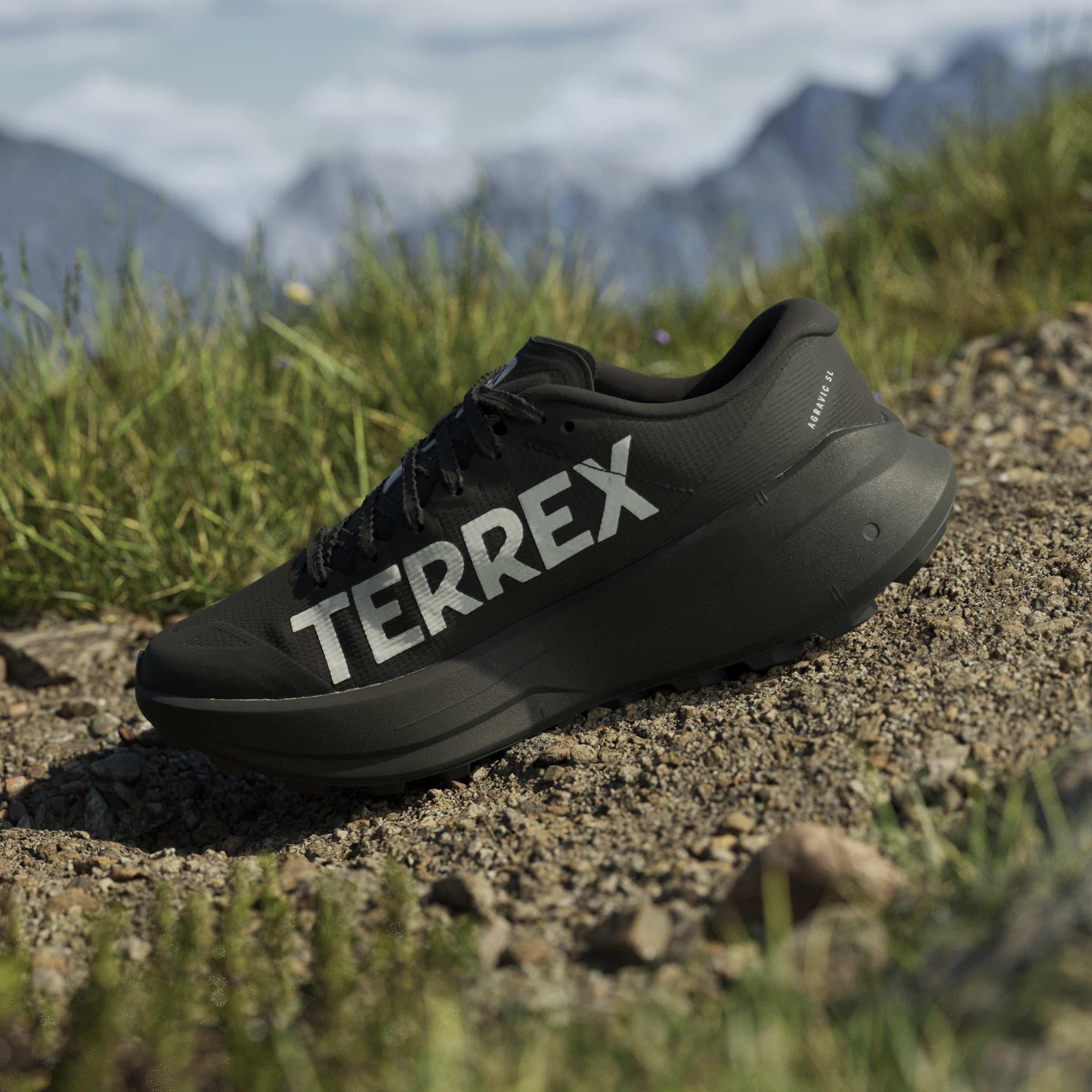 Core Black - adidas - Women's Terrex Agravic SL Trail Running Shoes - 14