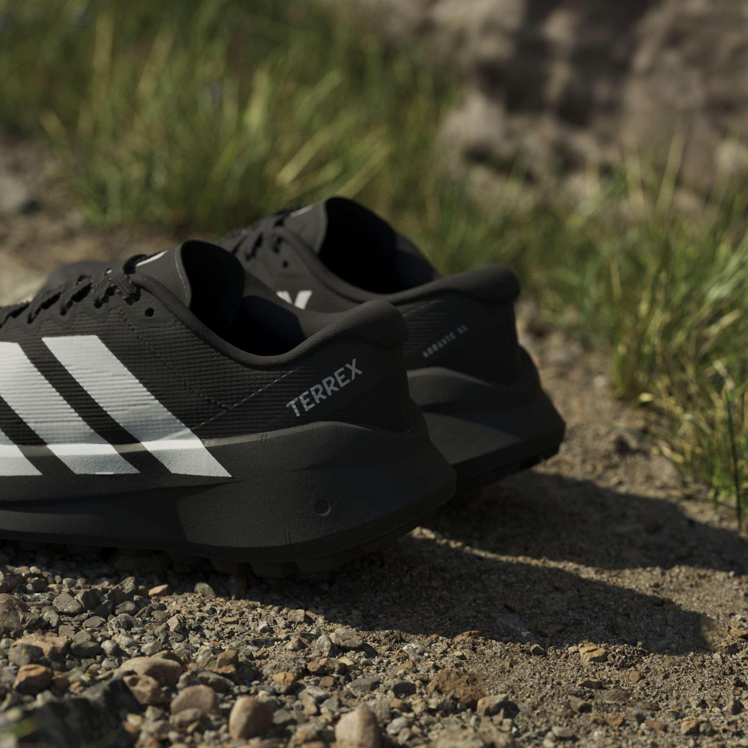 Core Black - adidas - Women's Terrex Agravic SL Trail Running Shoes - 16