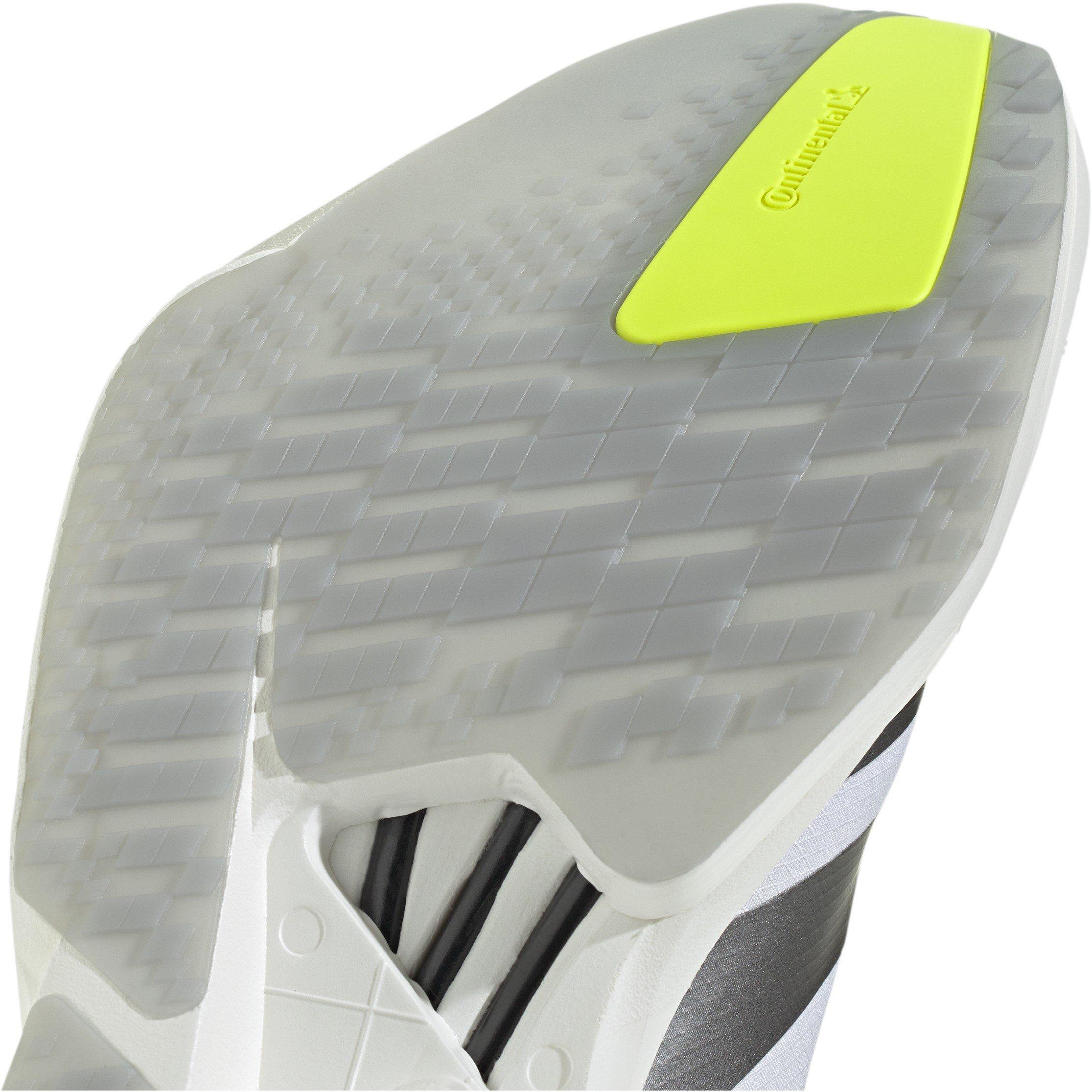 White/Yellow - adidas - Men's Adios Pro 4 Road Running Shoes - 8