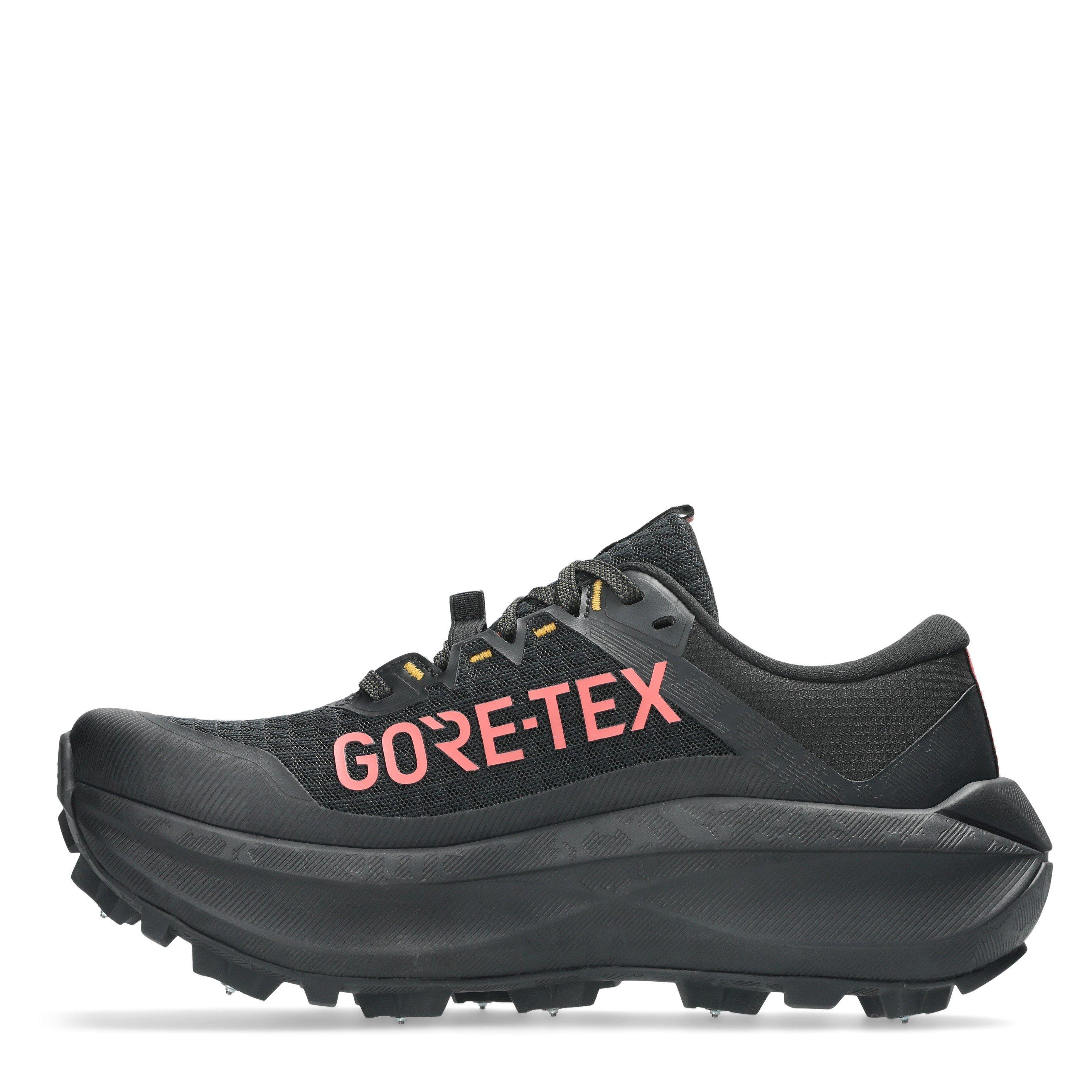 Noir/Rose foncé - Asics - Fujisetsu Max Gtx Trail Running Shoes Womens - 2