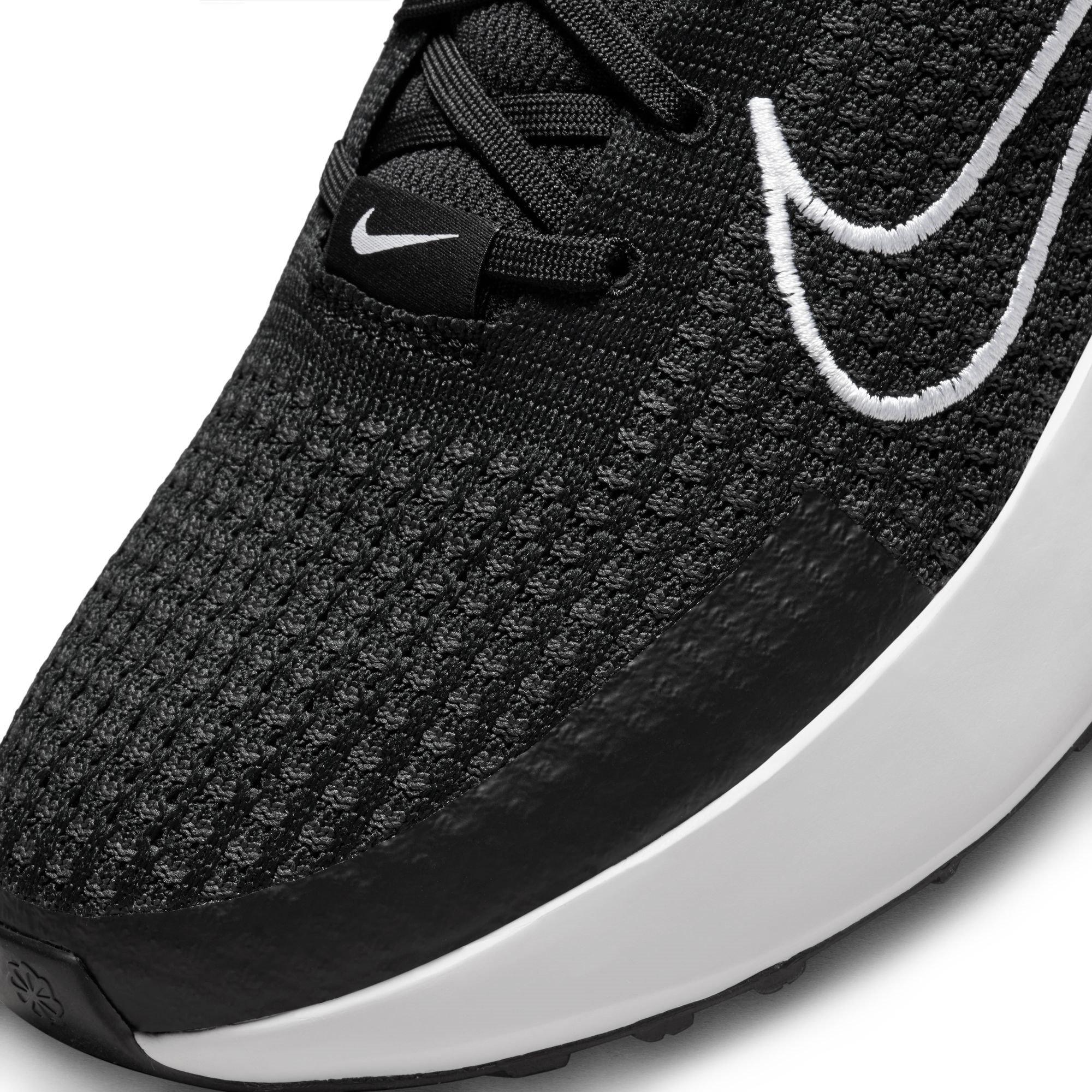 Black/White - Nike - Interact Run Men's Road Running Shoes - 7