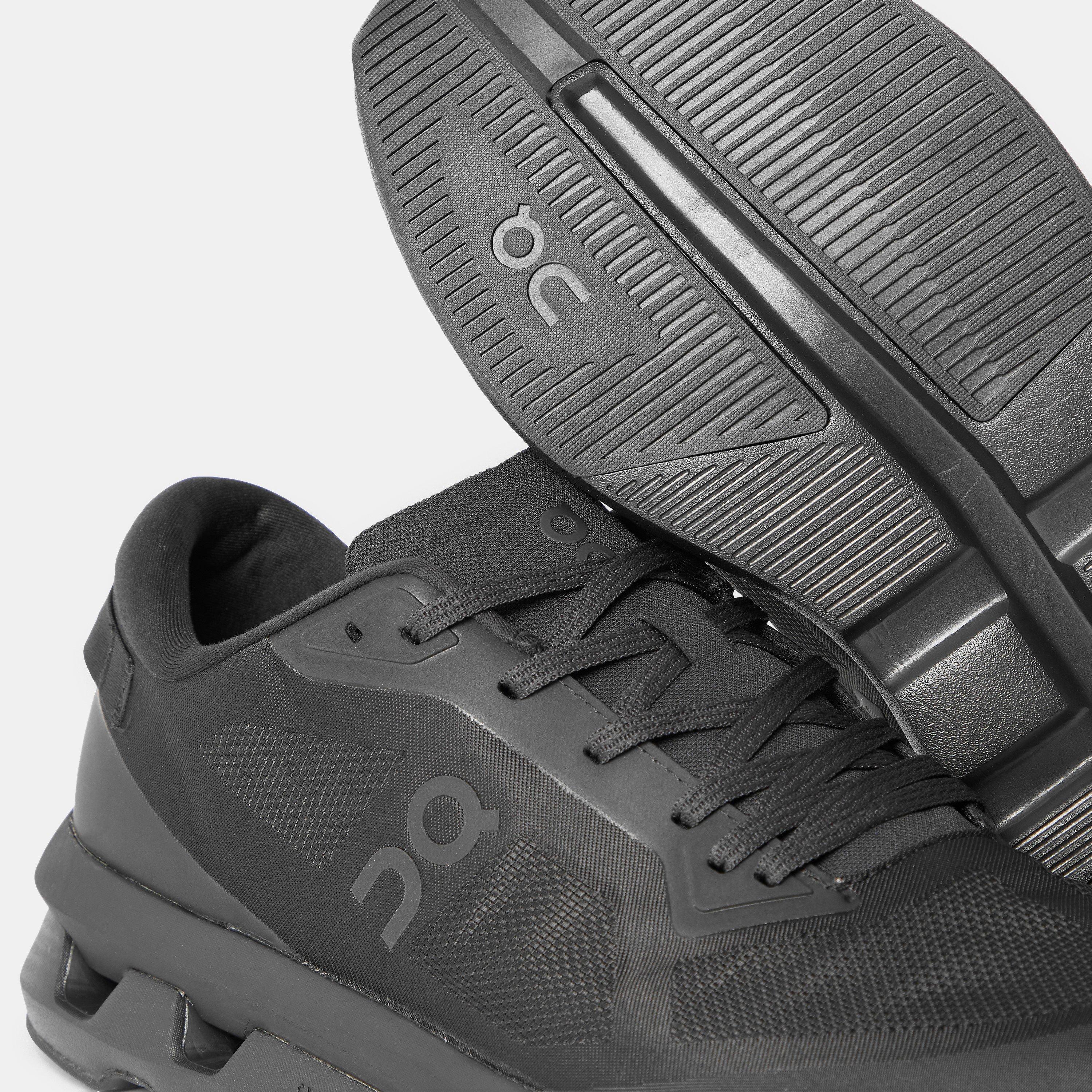 Black/Eclipse - On - Mens Cloudzone Running Shoes - 4