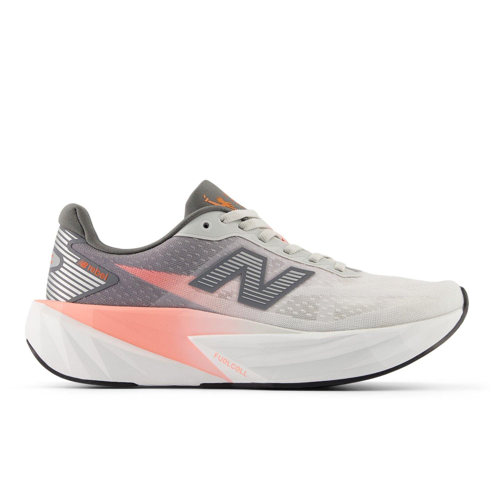 Grapefruit - New Balance - FuelCell Rebel V5 Womens Running Shoes - 1