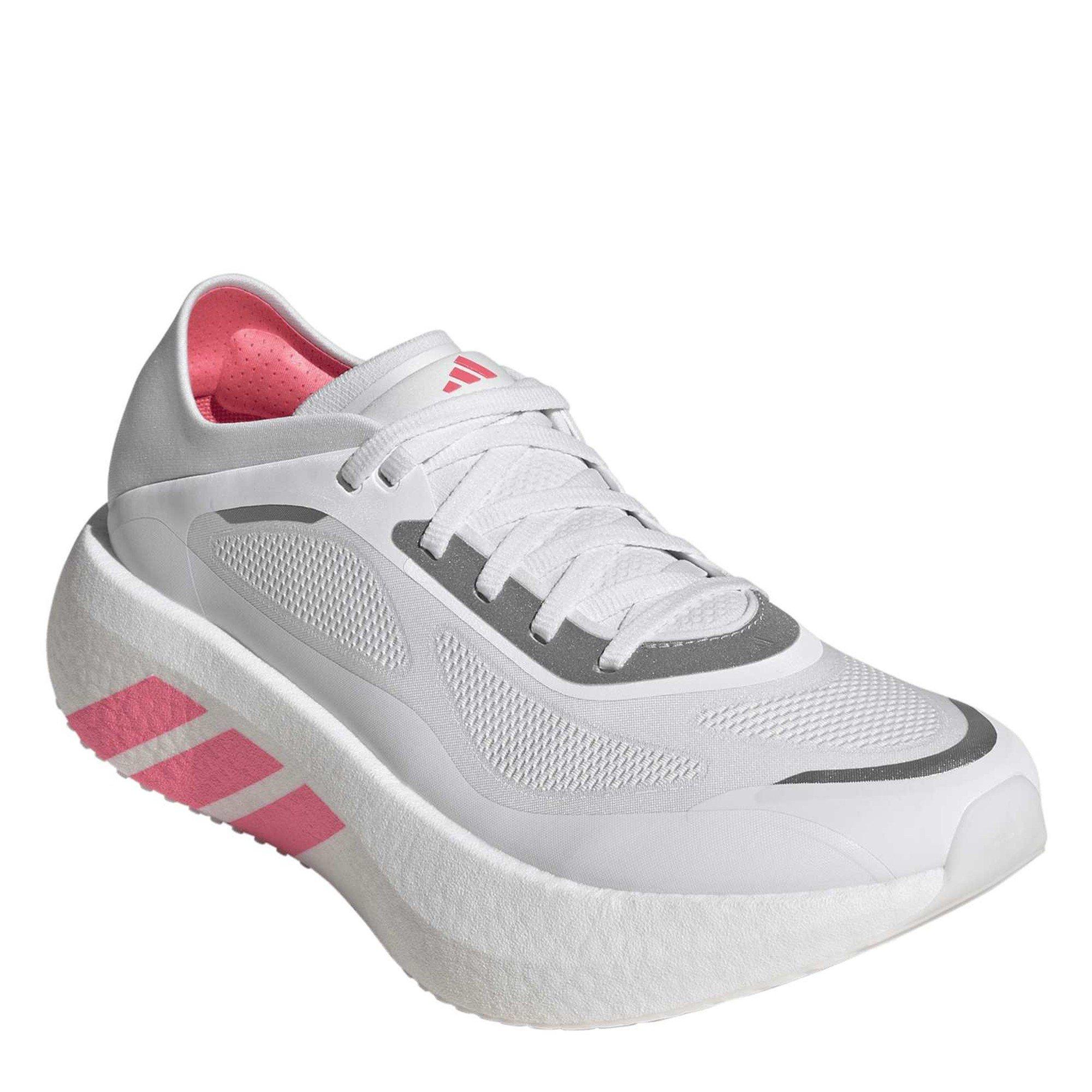 White/Slr Trb - adidas - Women's Hyperboost Running Shoes - 3