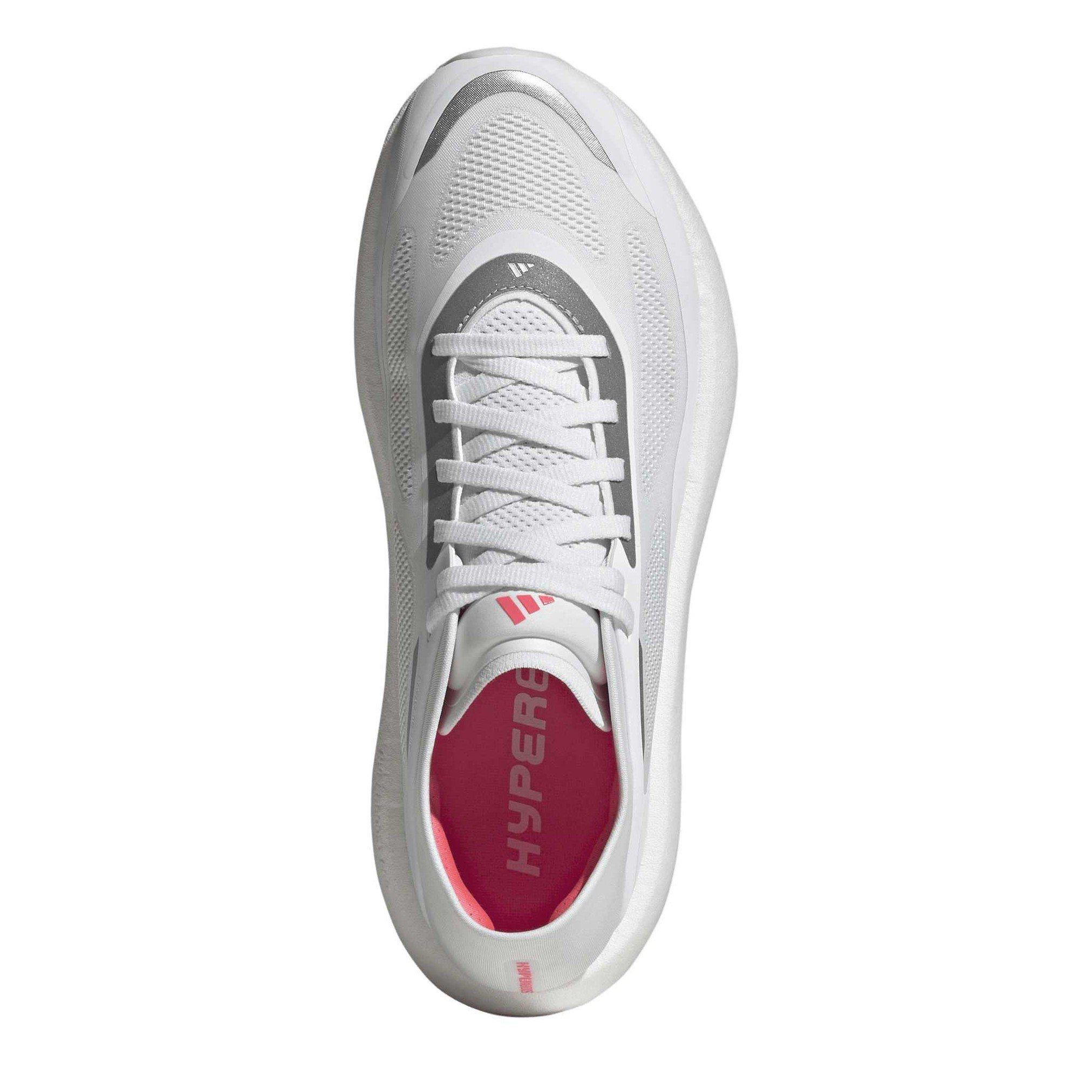 White/Slr Trb - adidas - Women's Hyperboost Running Shoes - 5