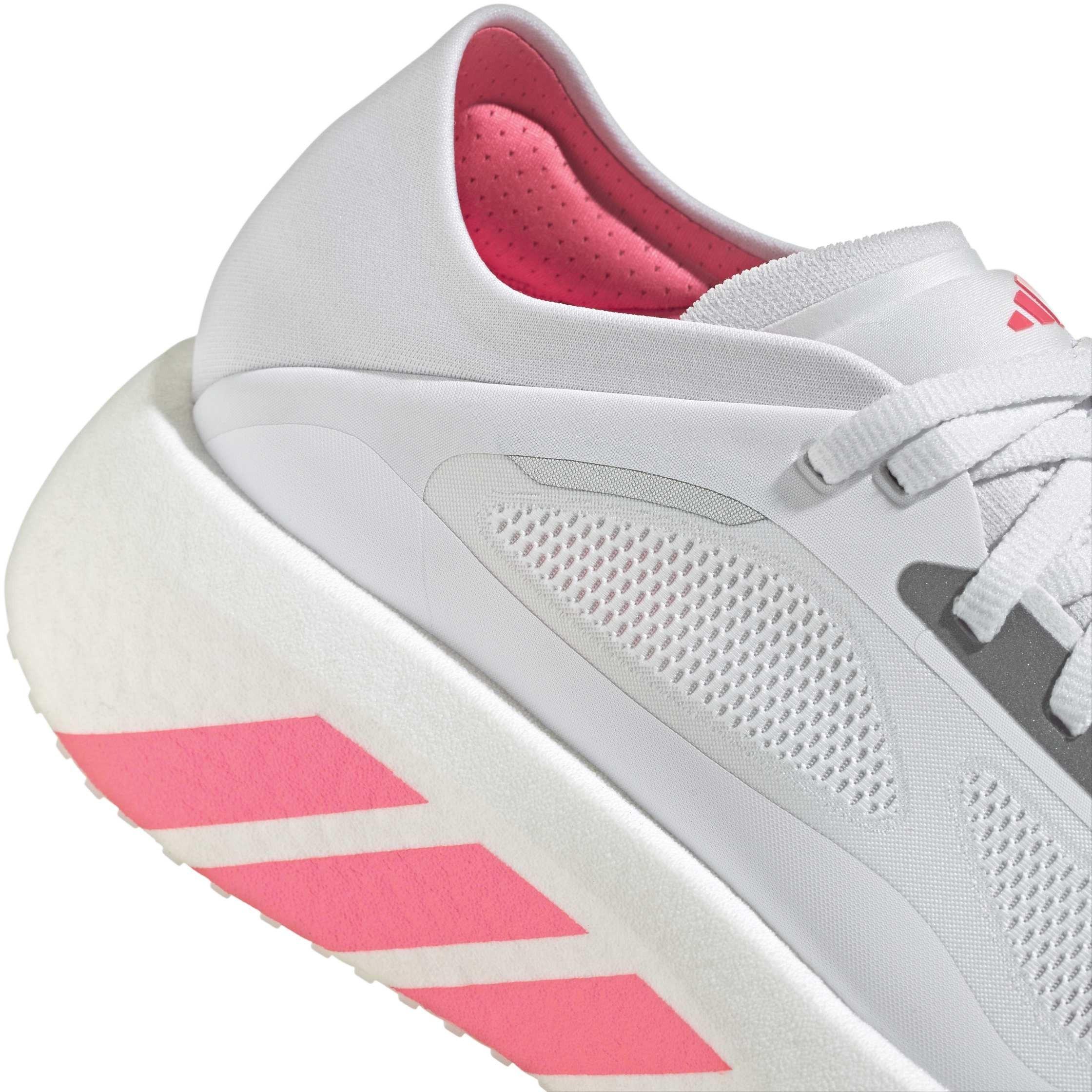 White/Slr Trb - adidas - Women's Hyperboost Running Shoes - 8