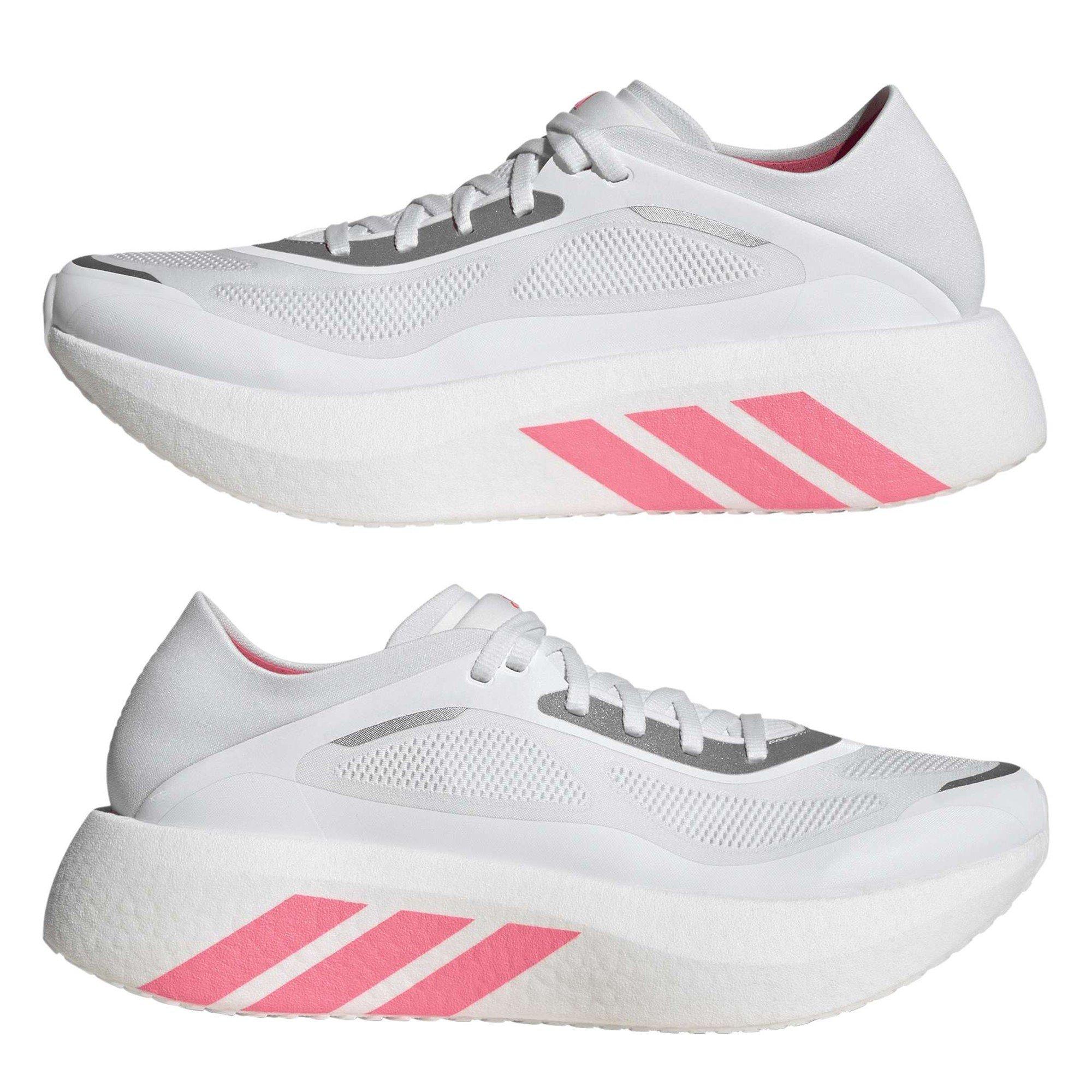 White/Slr Trb - adidas - Women's Hyperboost Running Shoes - 9