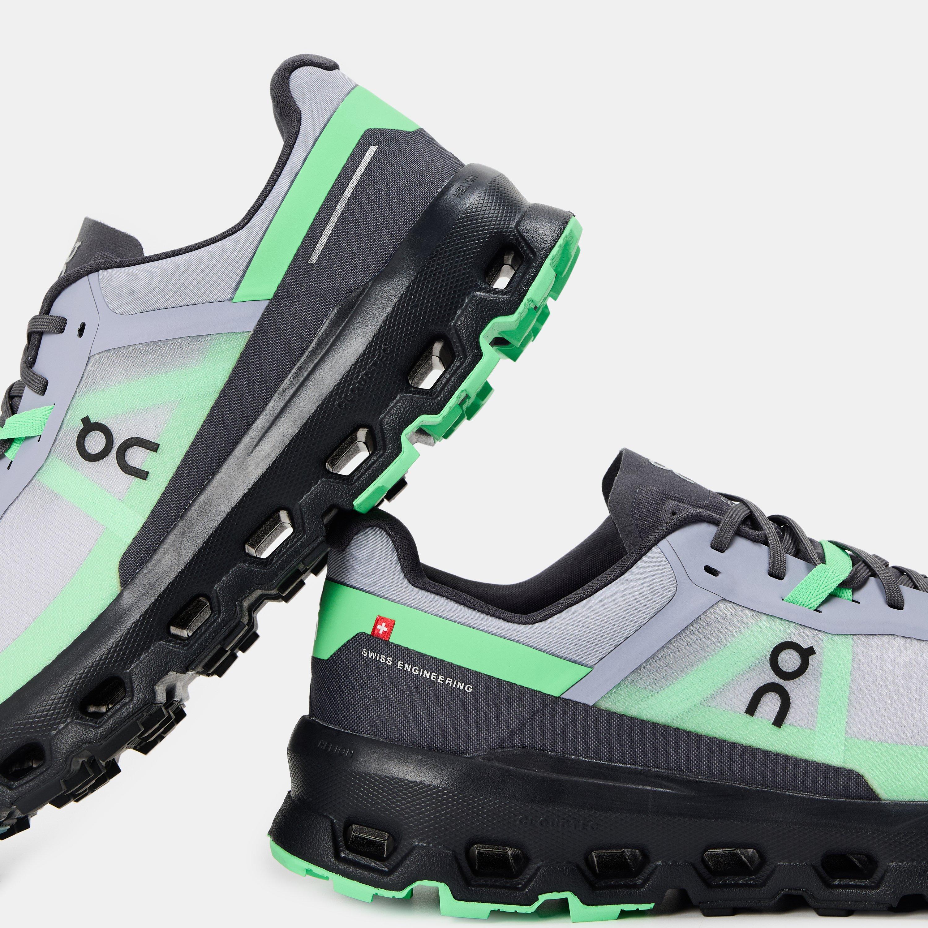 Lilac/Black - On - Mens Cloudvista 2 Trail Running Shoes - 4