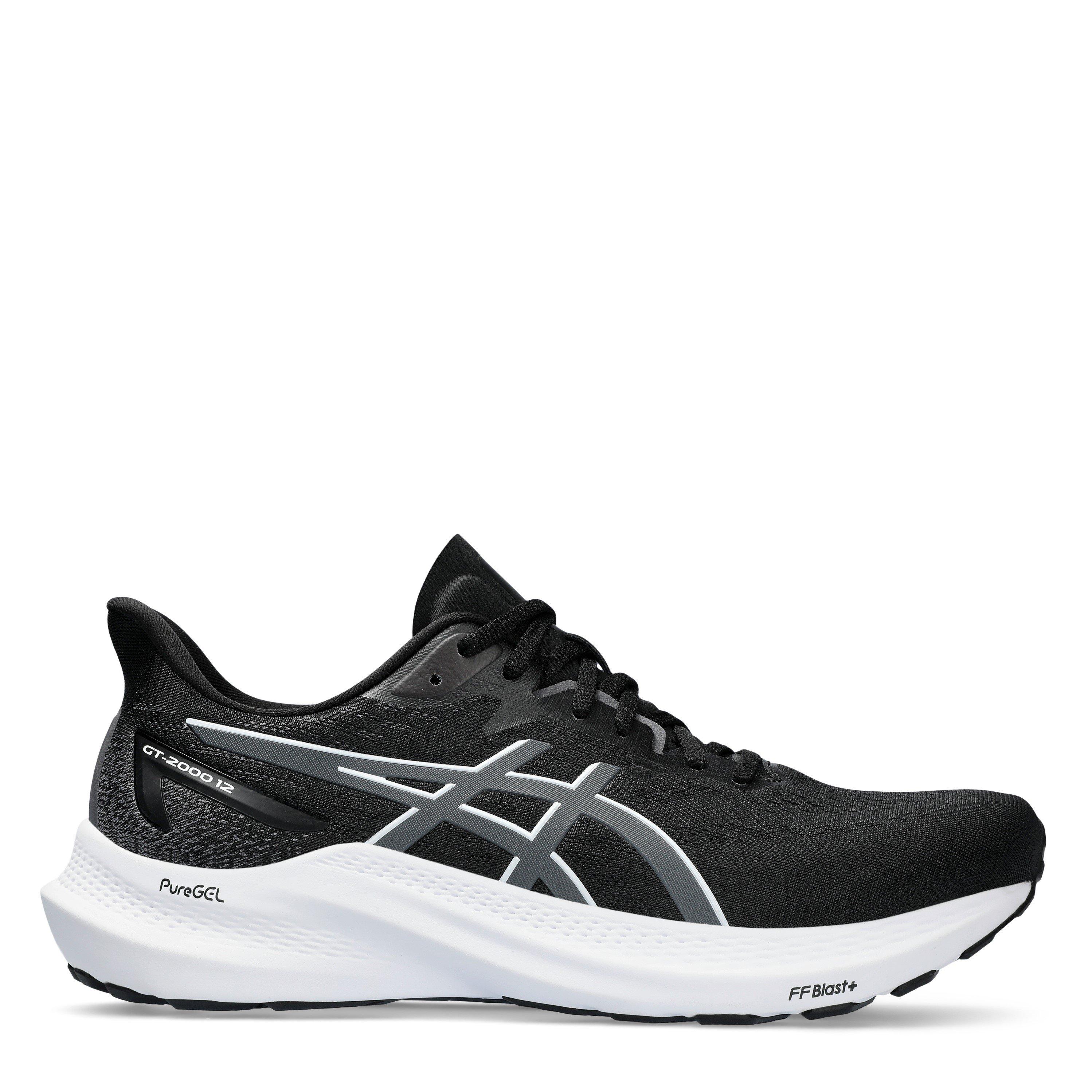 Schwarz/Weiß - Asics - GT-2000 12 Mens Running Shoes - 1