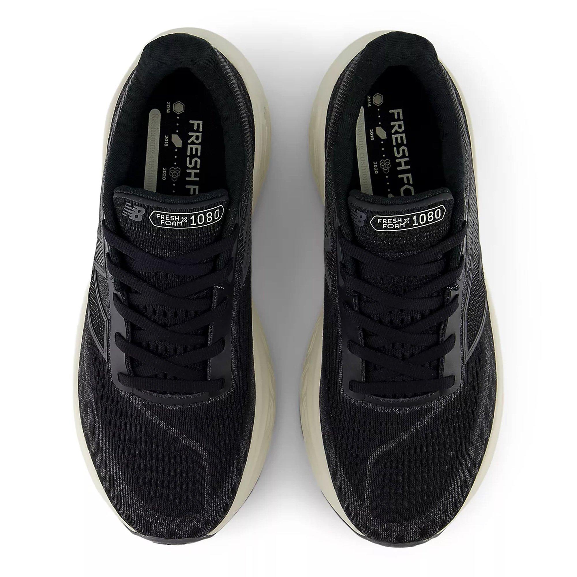Black - New Balance - Fresh Foam X 1080 v14 Womens Running Shoes - 4