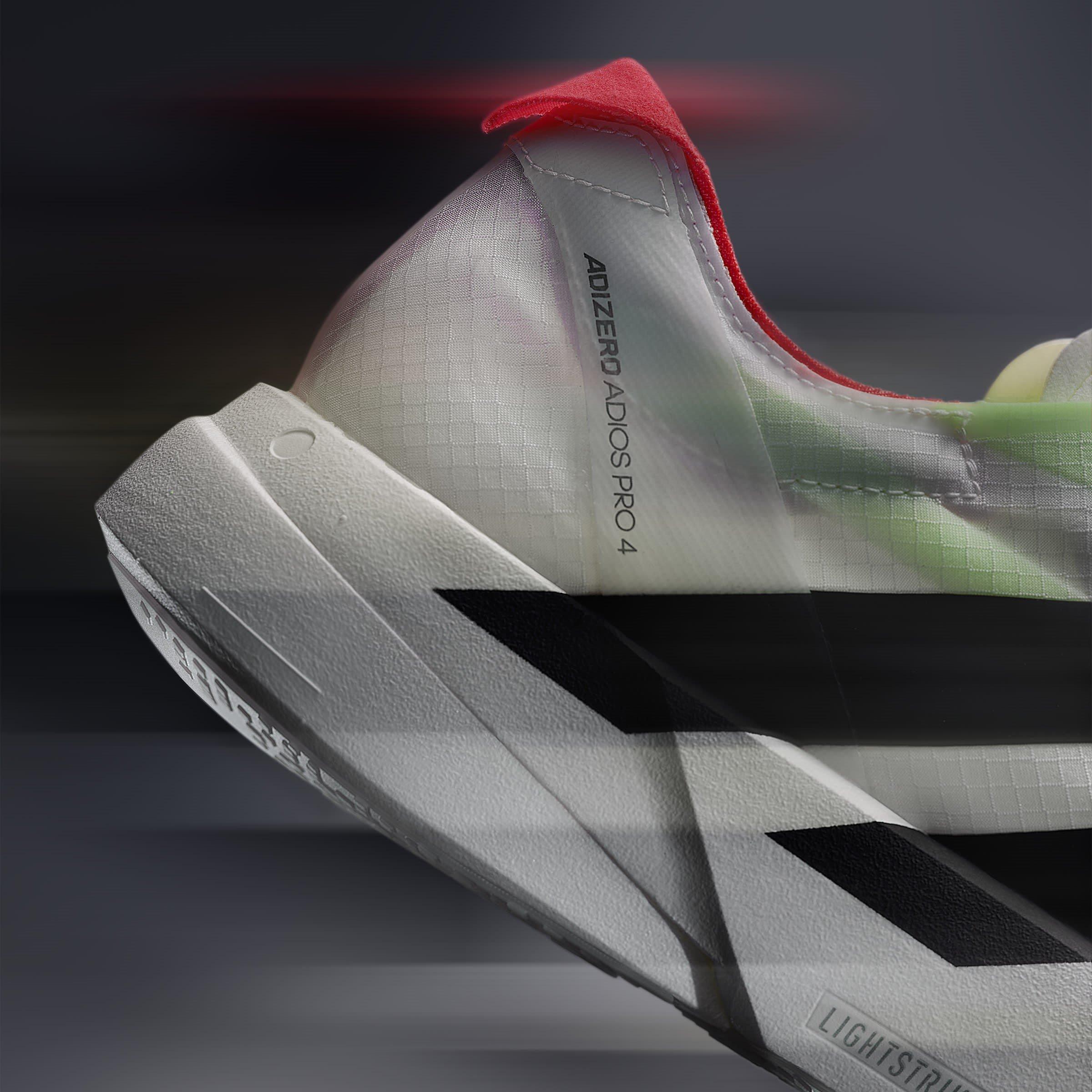 Branco/Preto - adidas - Adizero Adios Pro 4 Shoes Mens - 15