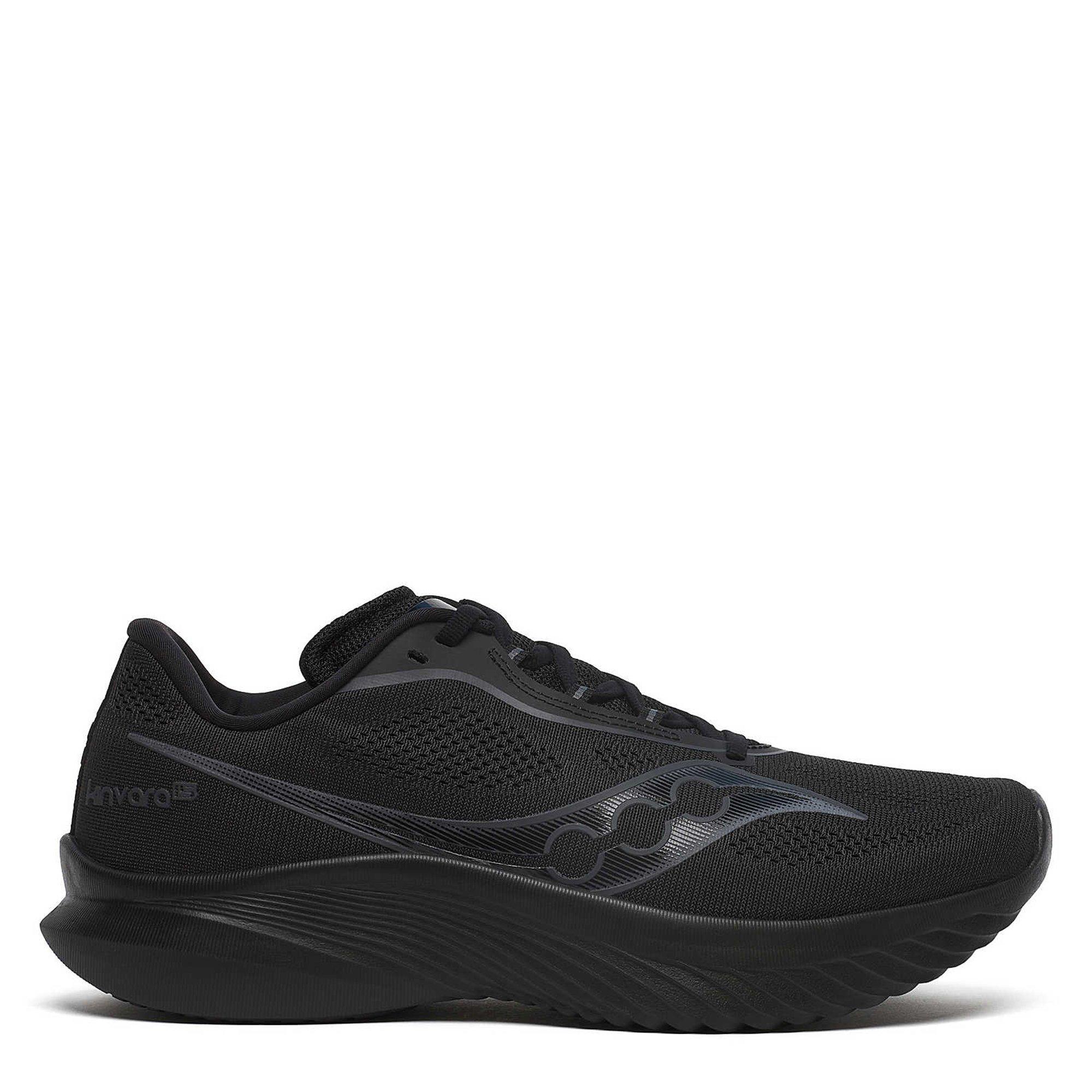 Triple Black - Saucony - Kinvara 15 Mens Running Shoes - 1