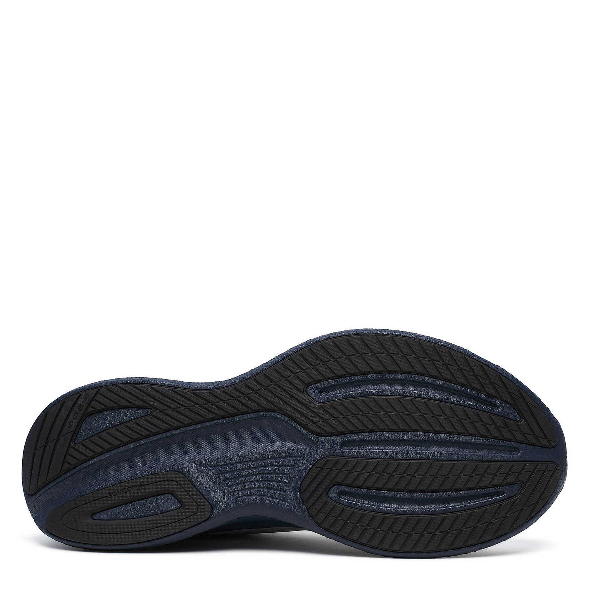 Dove/Navy - Saucony - Ride 17 Mens Running Shoes - 3